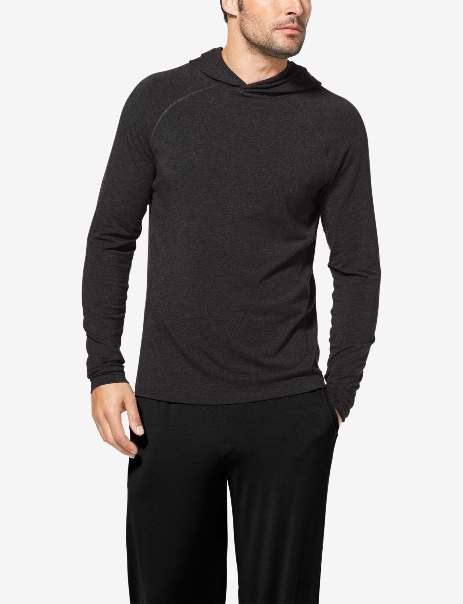 Lounge Hoodie::Charcoal Heather