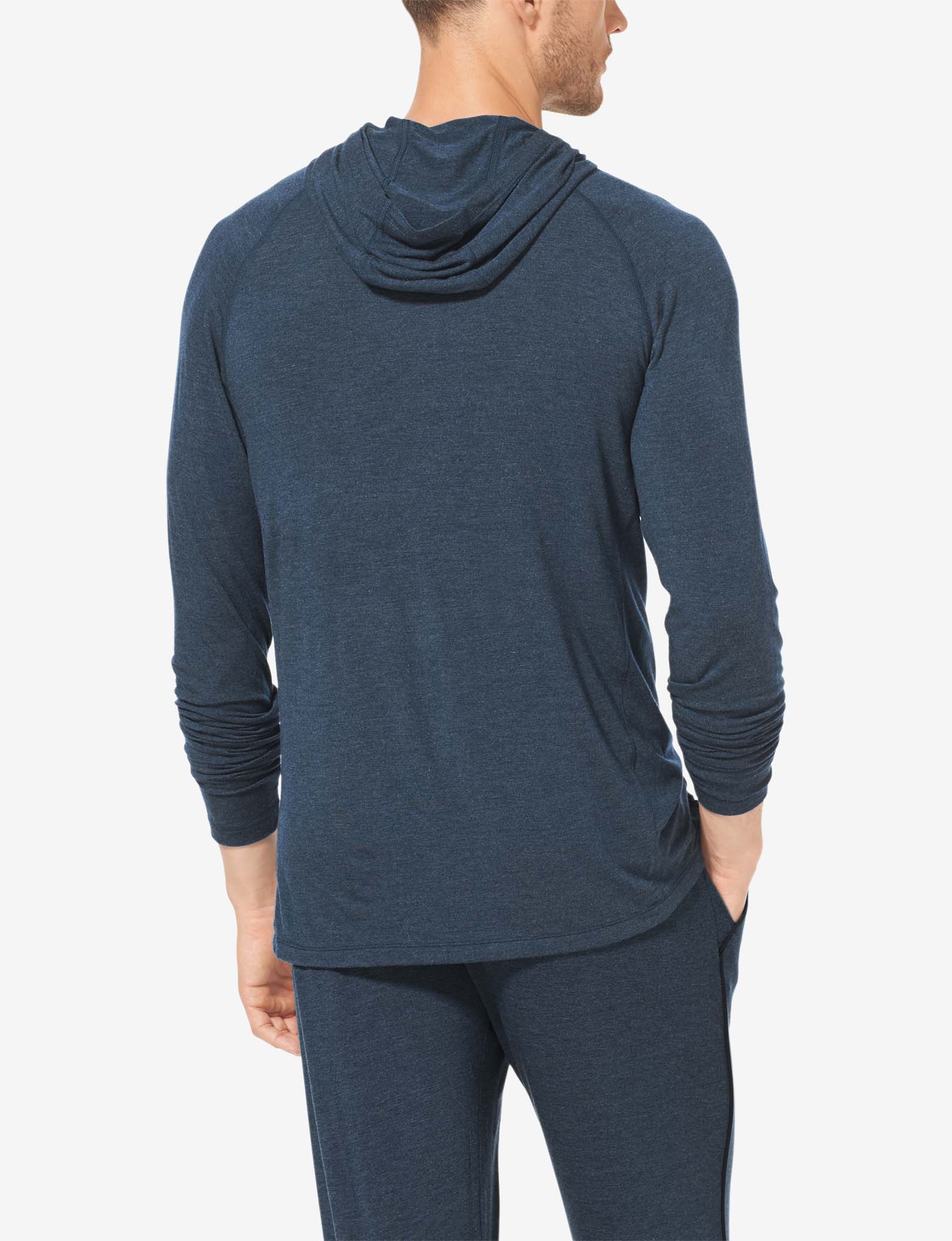 Lounge Hoodie::Dress Blues Heather