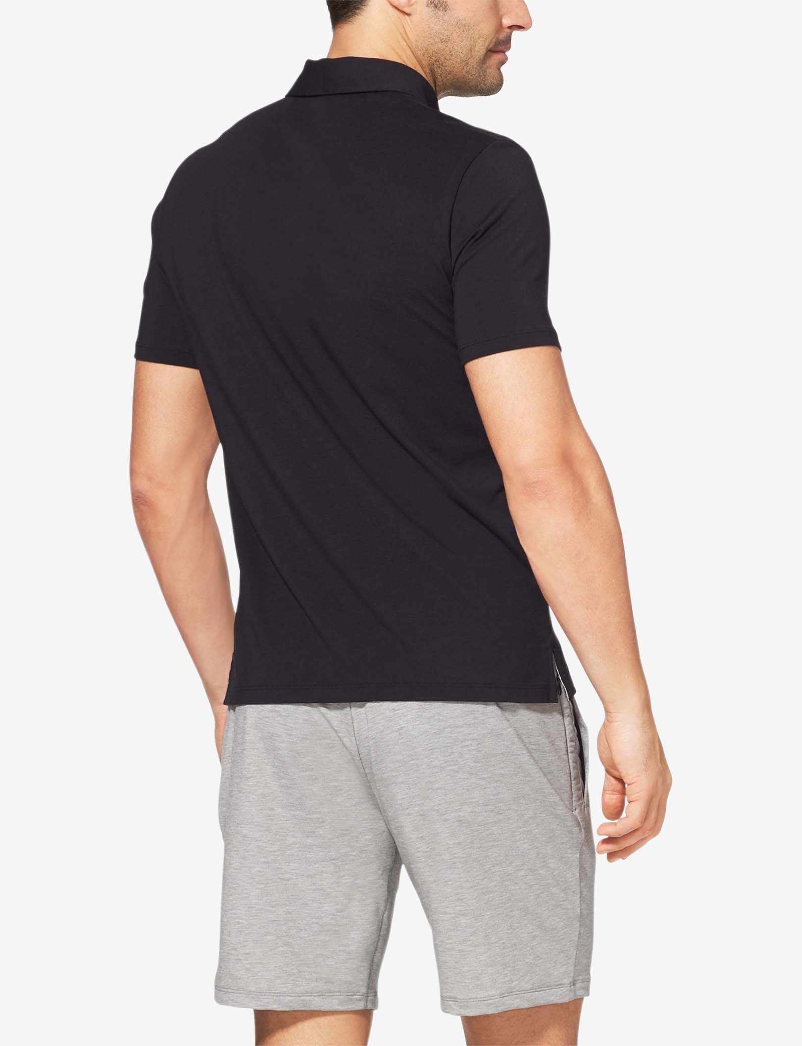 Second Skin Comfort Polo::Black