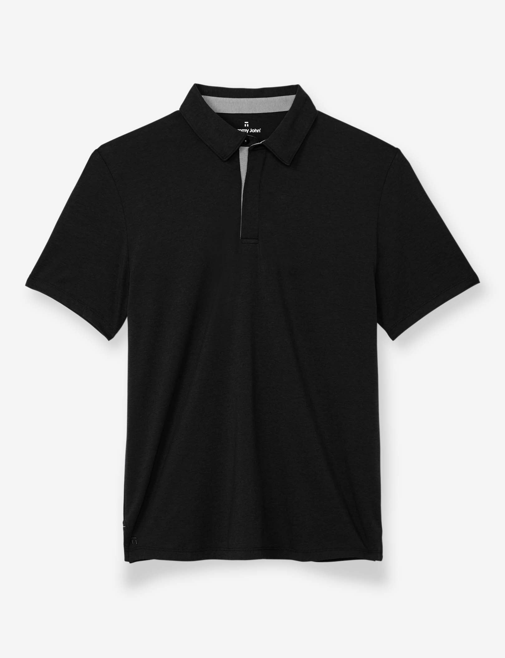 Second Skin Comfort Polo::Black