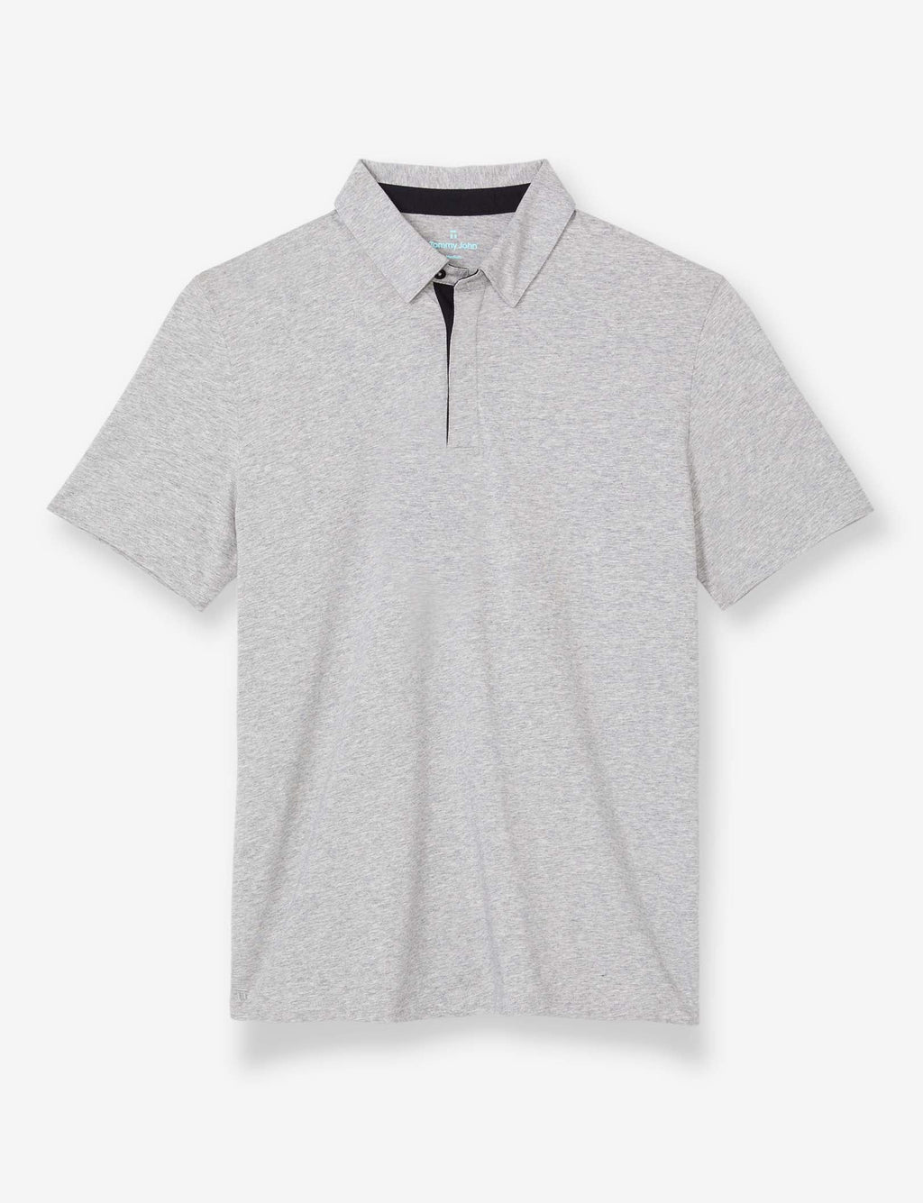 Second Skin Comfort Polo::Heather Grey