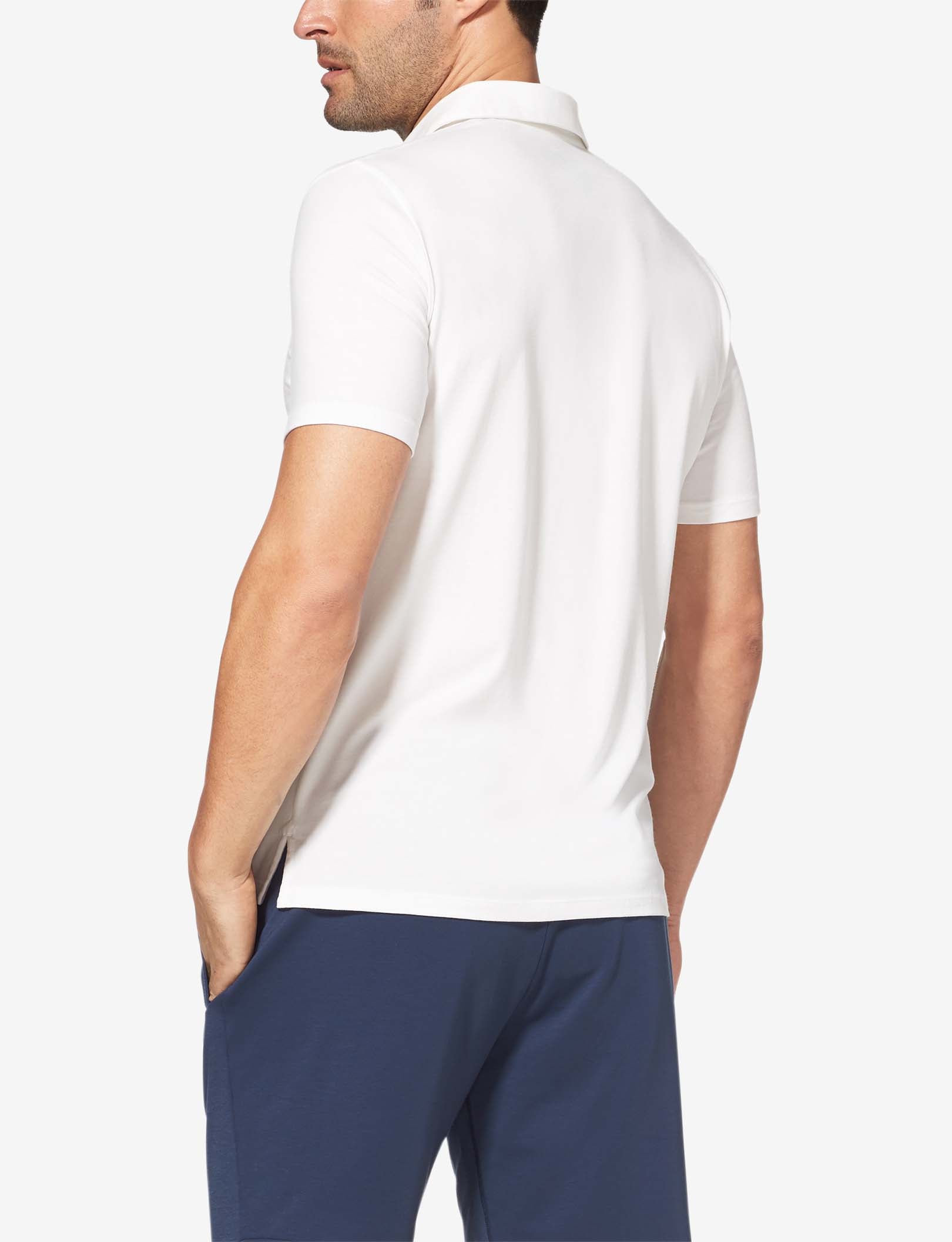 Second Skin Comfort Polo::White