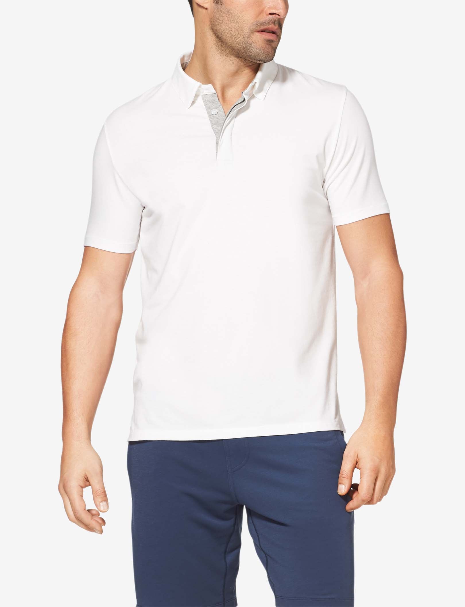 Second Skin Comfort Polo::White
