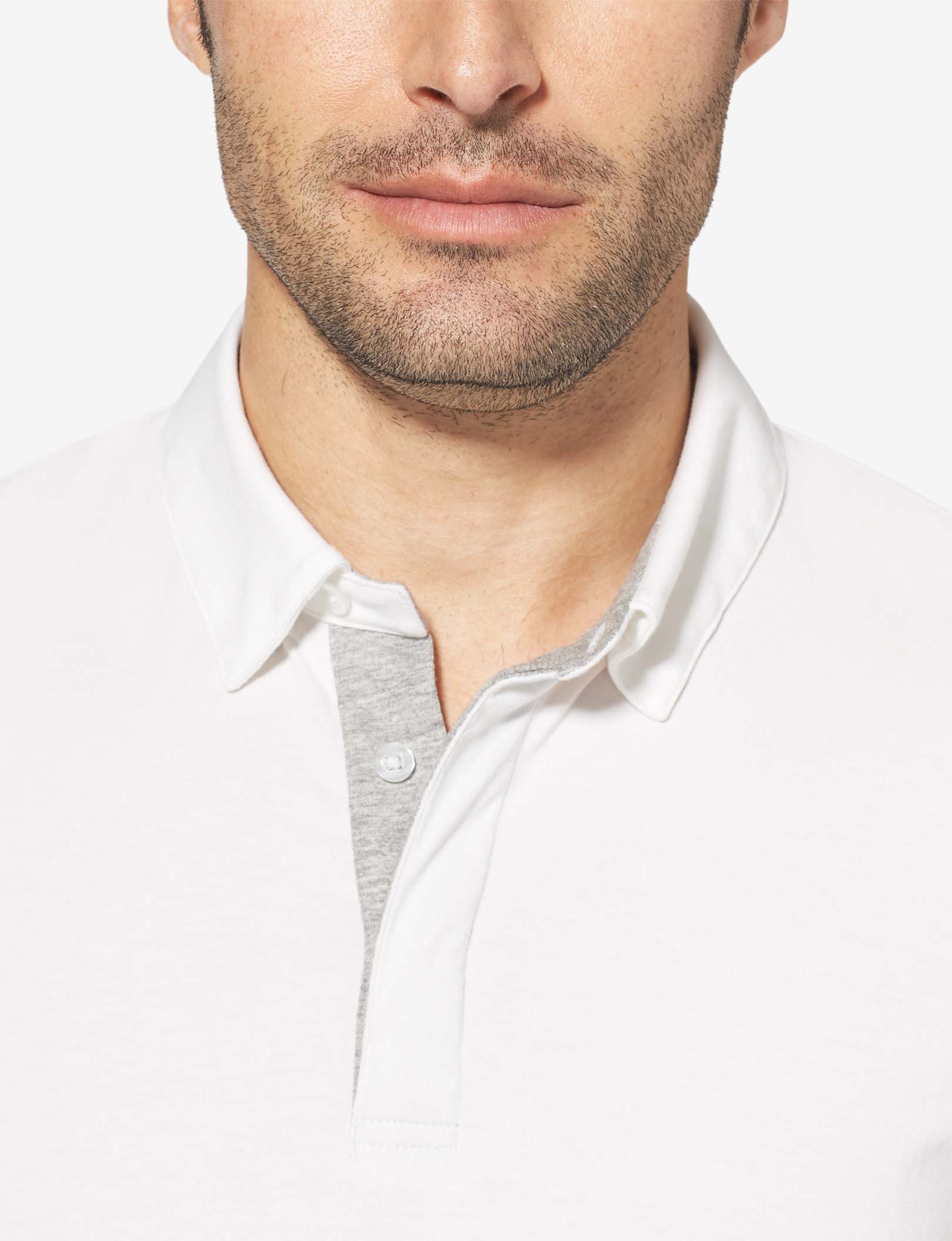 Second Skin Comfort Polo::White