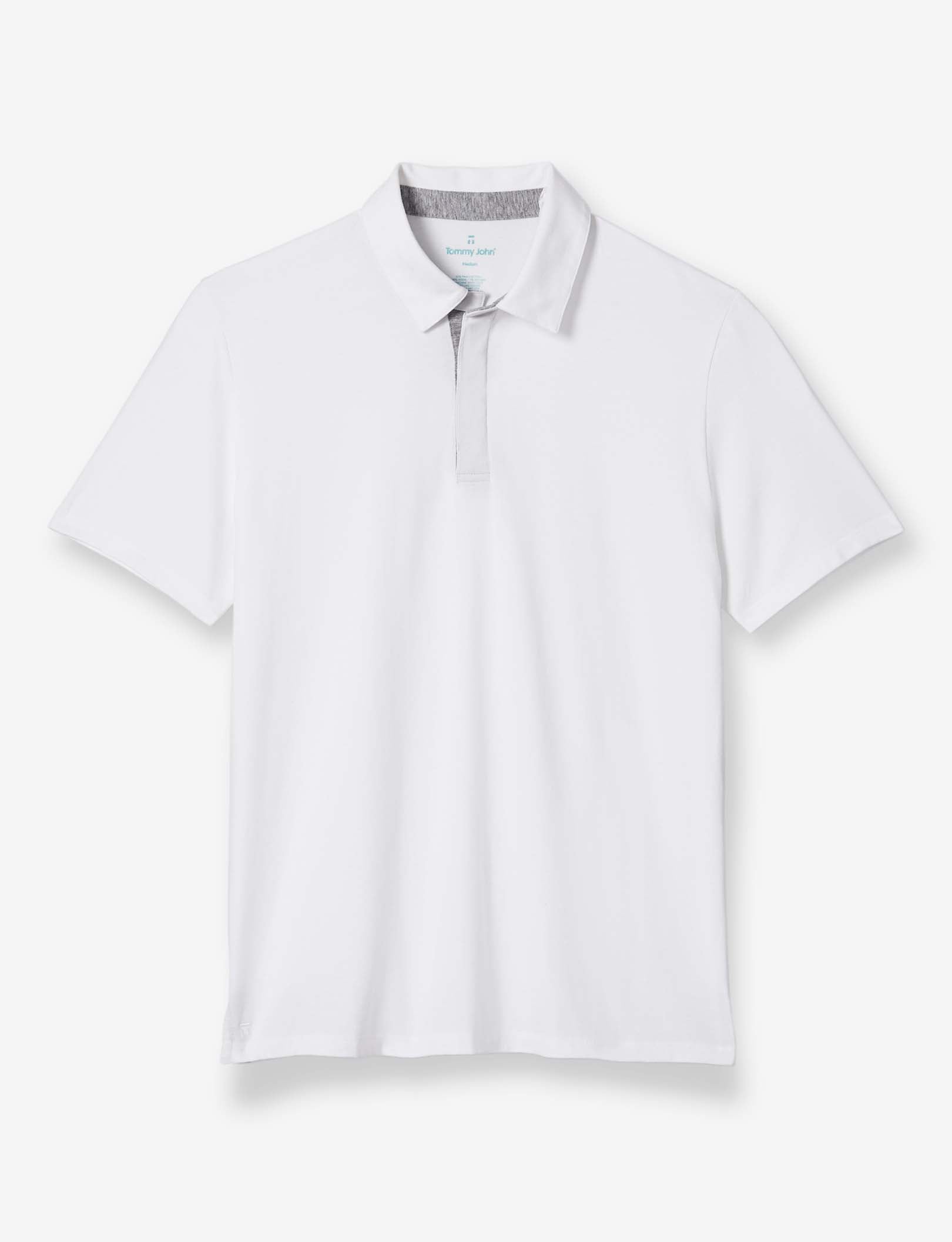 Second Skin Comfort Polo::White