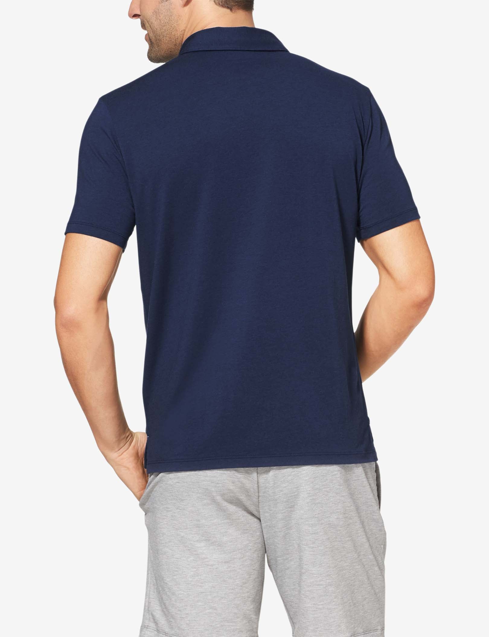 Second Skin Comfort Polo::Dress Blues
