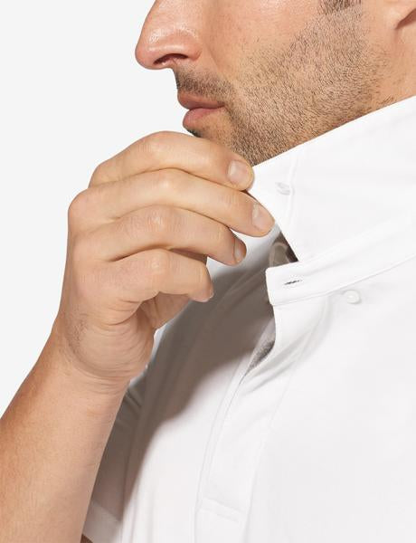 Second Skin Comfort Polo::White