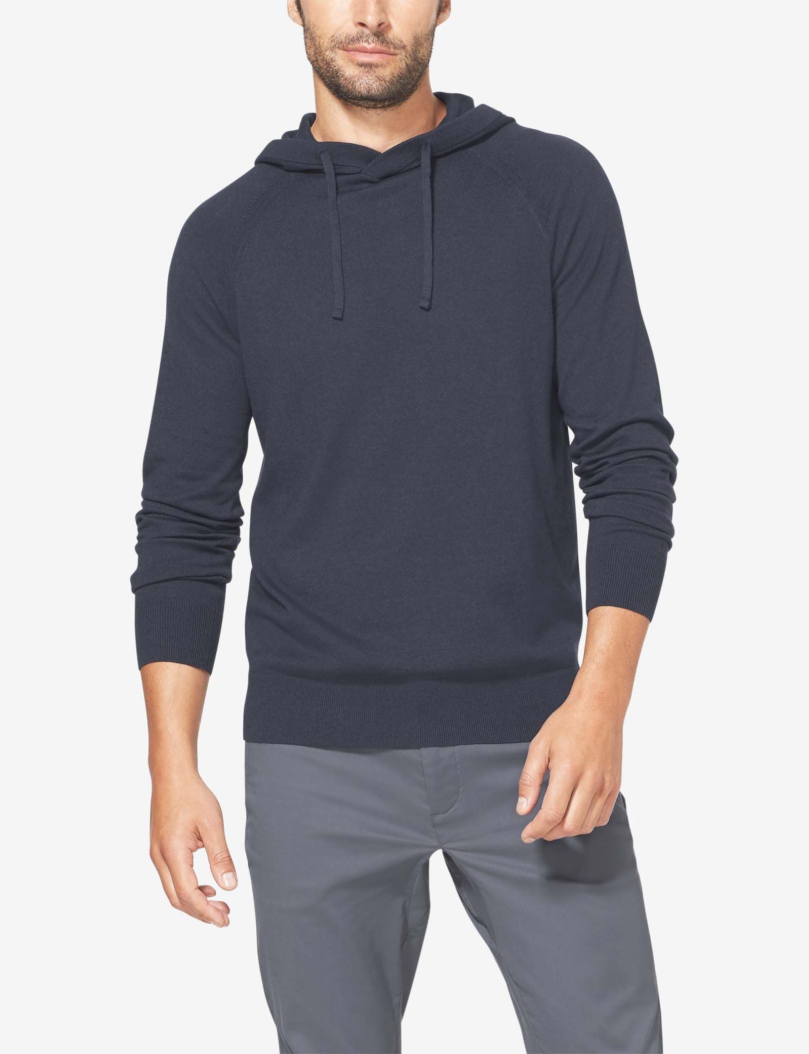 Second Skin Hoodie Knit Sweater::Night Sky