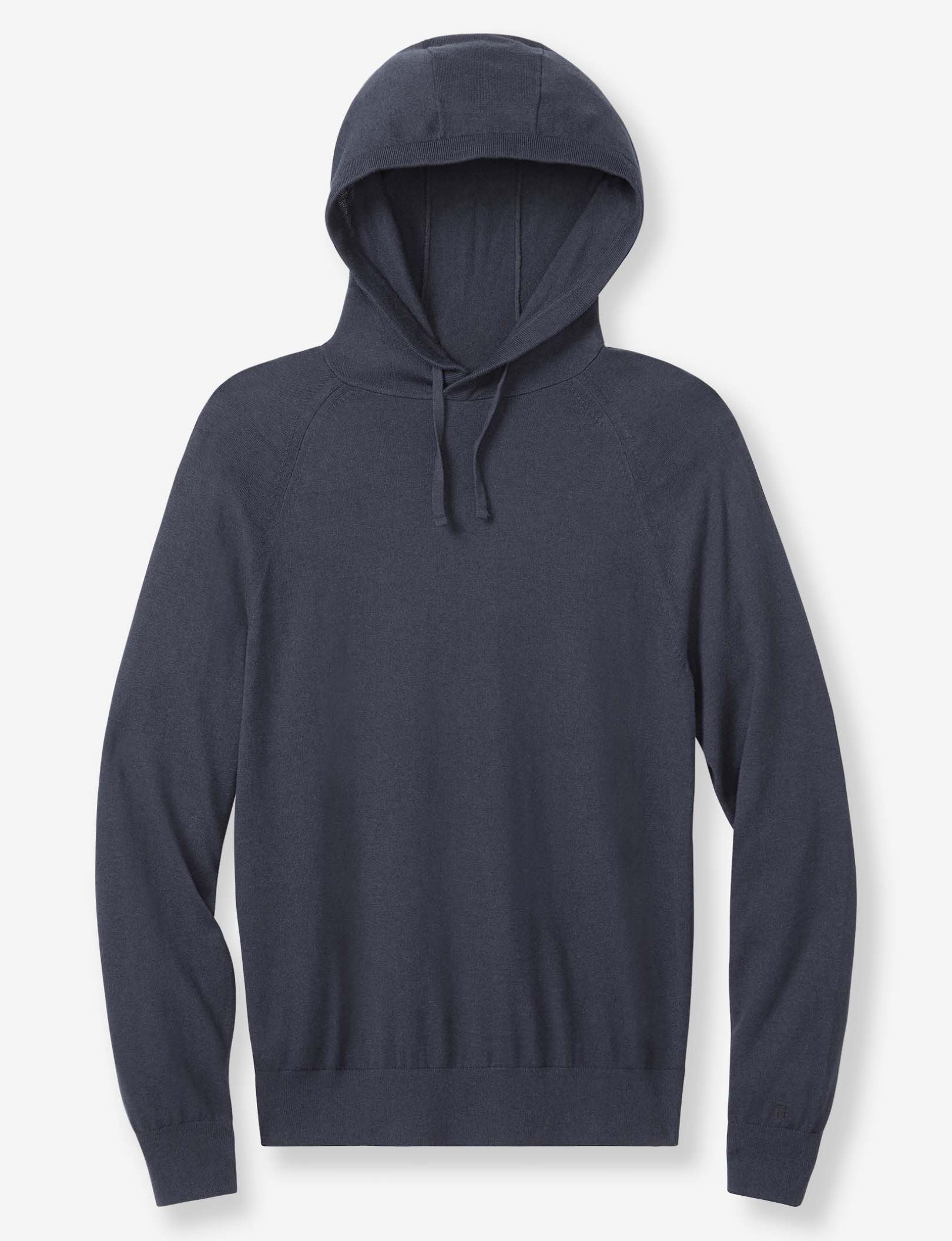 Second Skin Hoodie Knit Sweater::Night Sky
