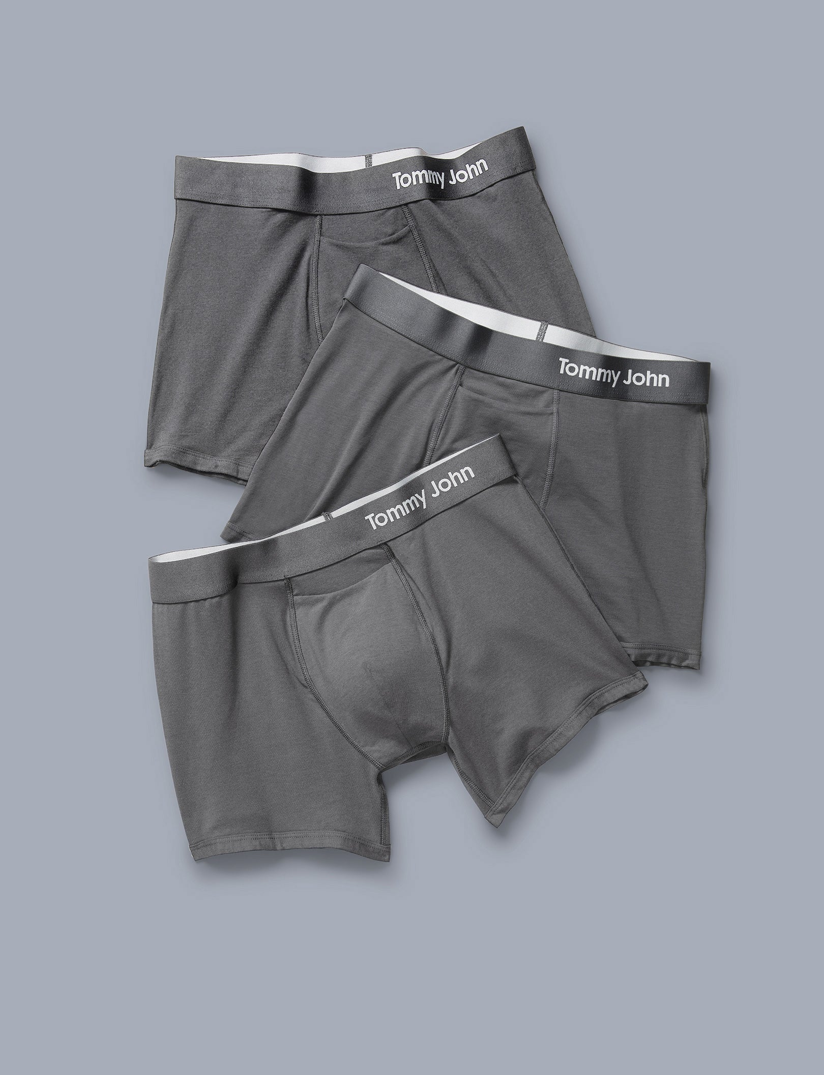Cool Cotton Trunk 3 Pack, Iron Grey::Iron Grey