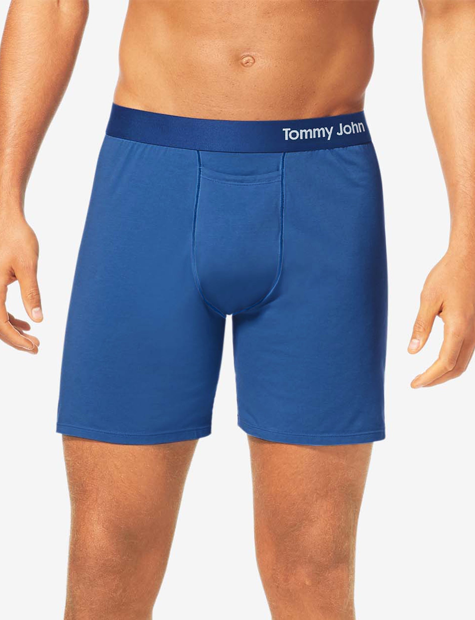 Cool Cotton Relaxed Fit Boxer 6"::TJ Blue