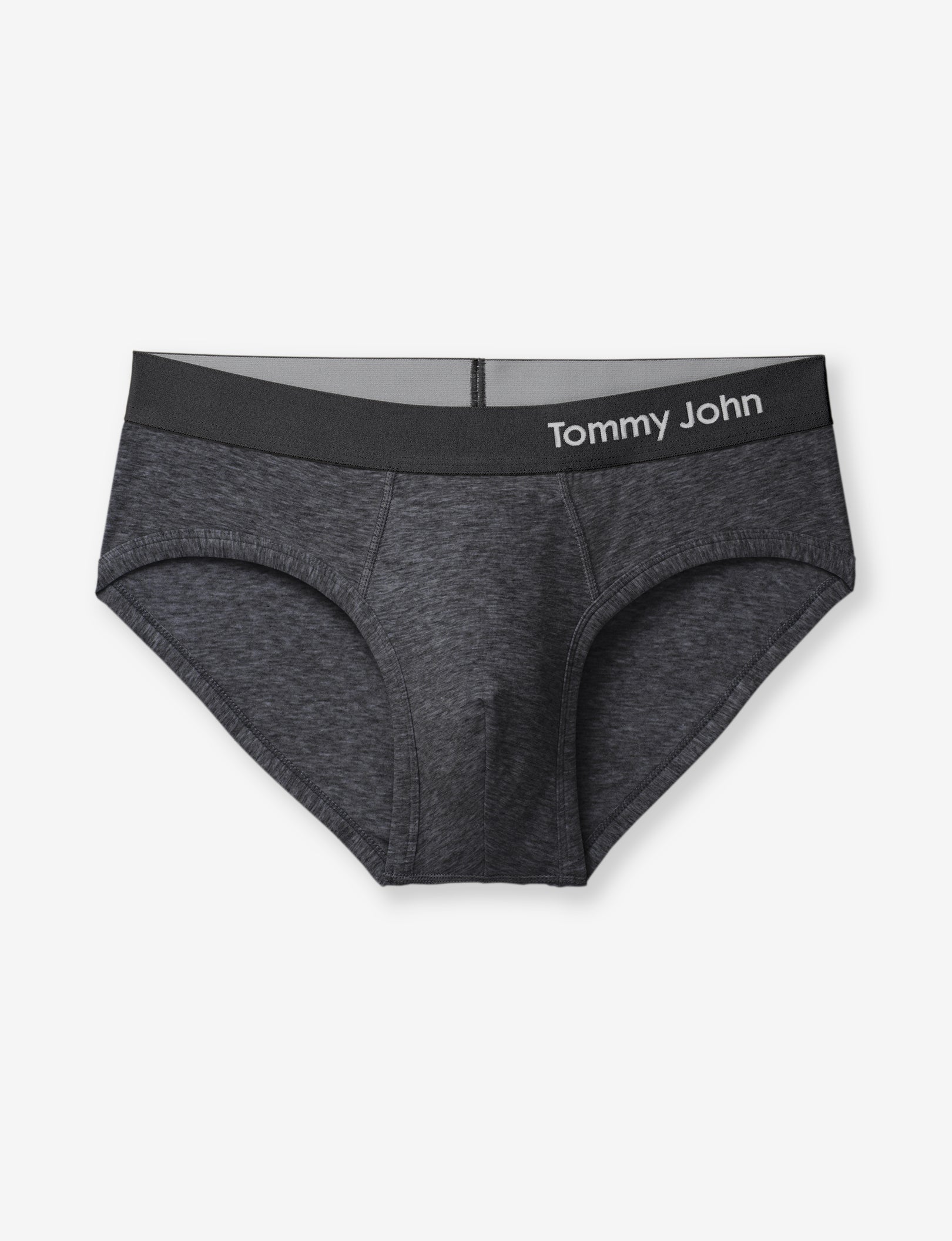 Cool Cotton Brief::Charcoal Heather