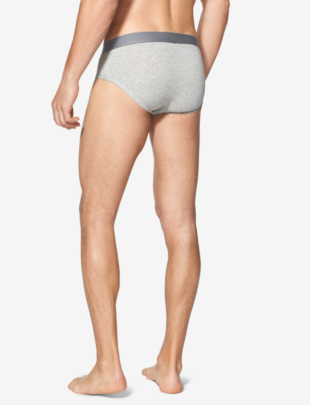 Cool Cotton Brief::Heather Grey