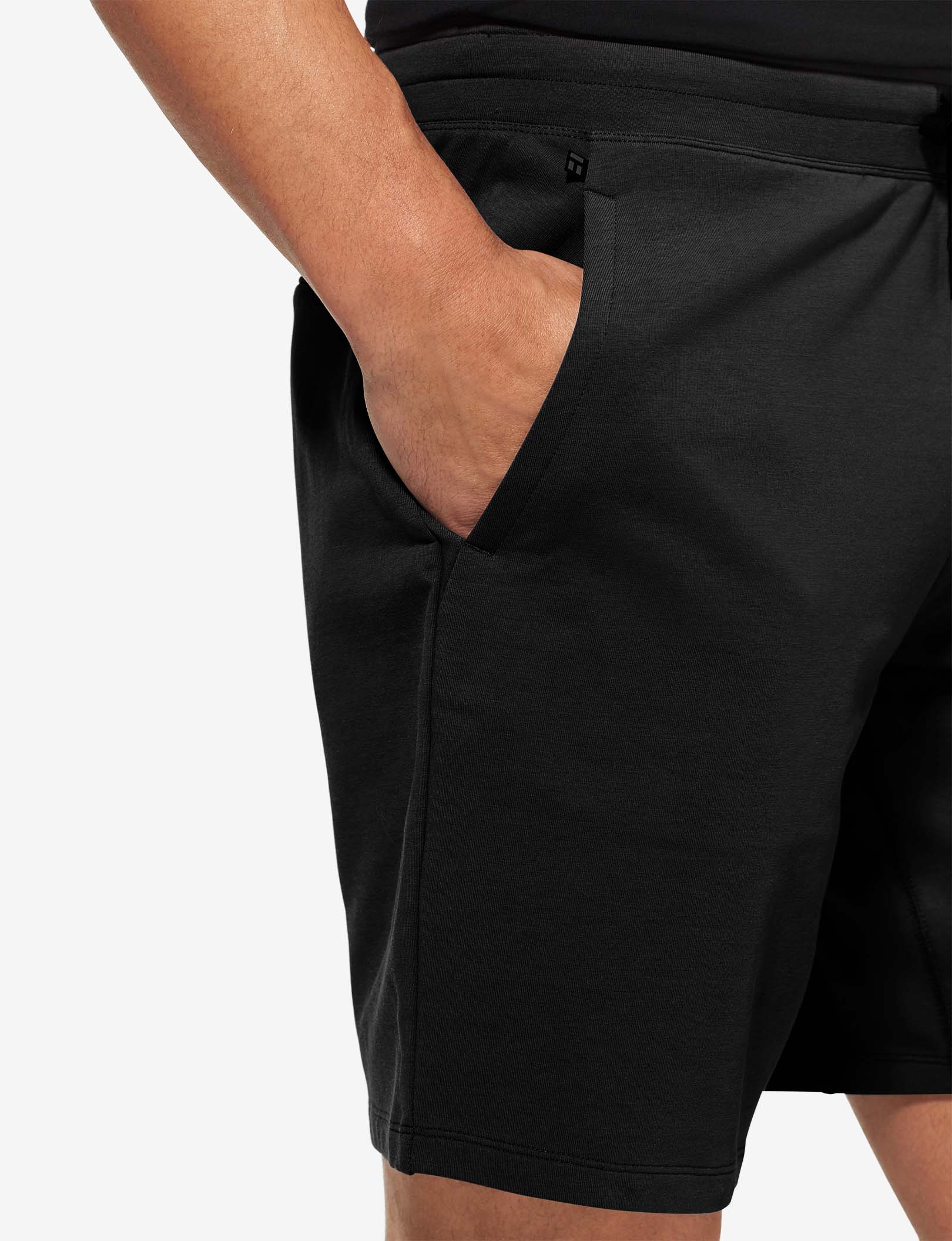 Luxe French Terry Short::Black