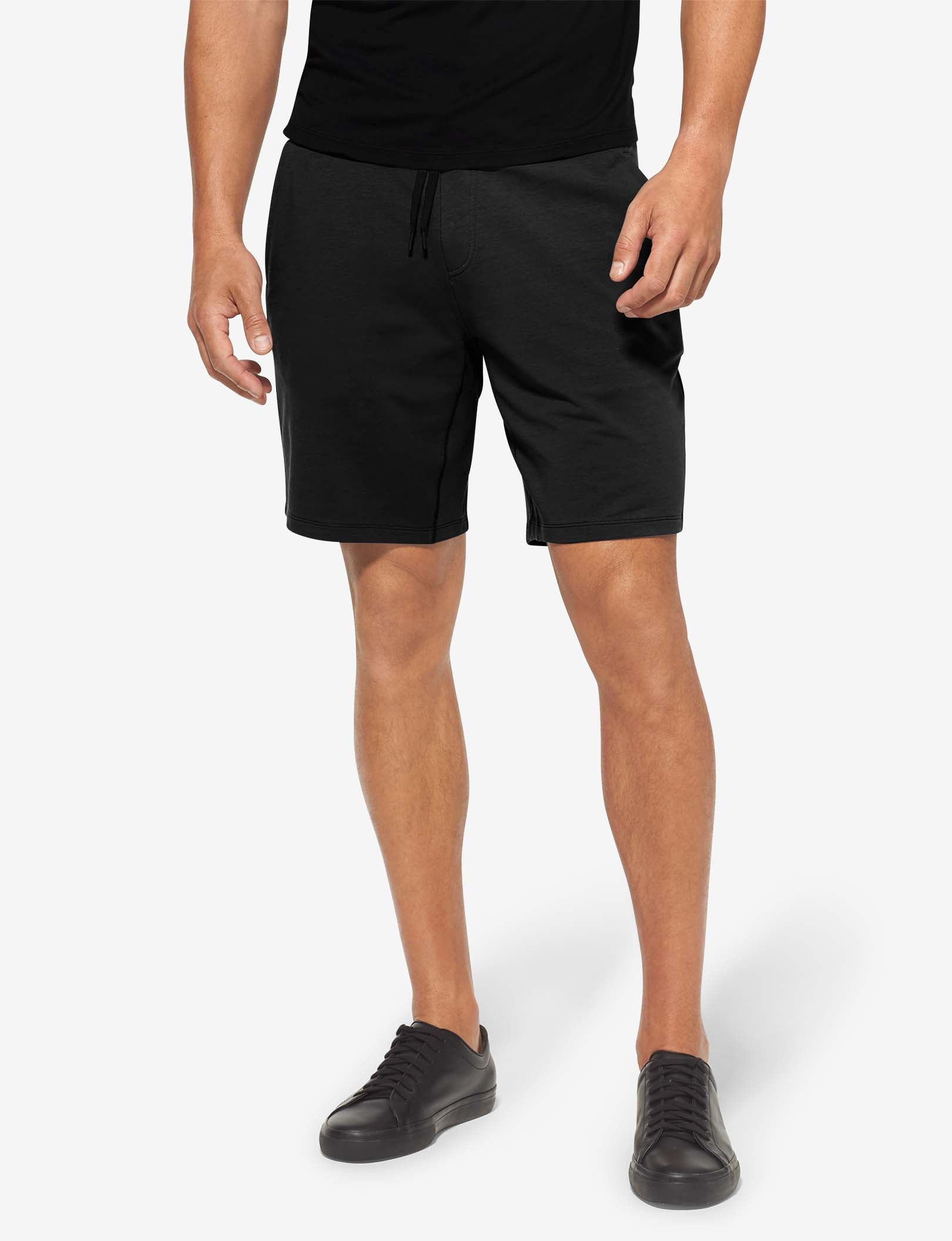 Luxe French Terry Short::Black