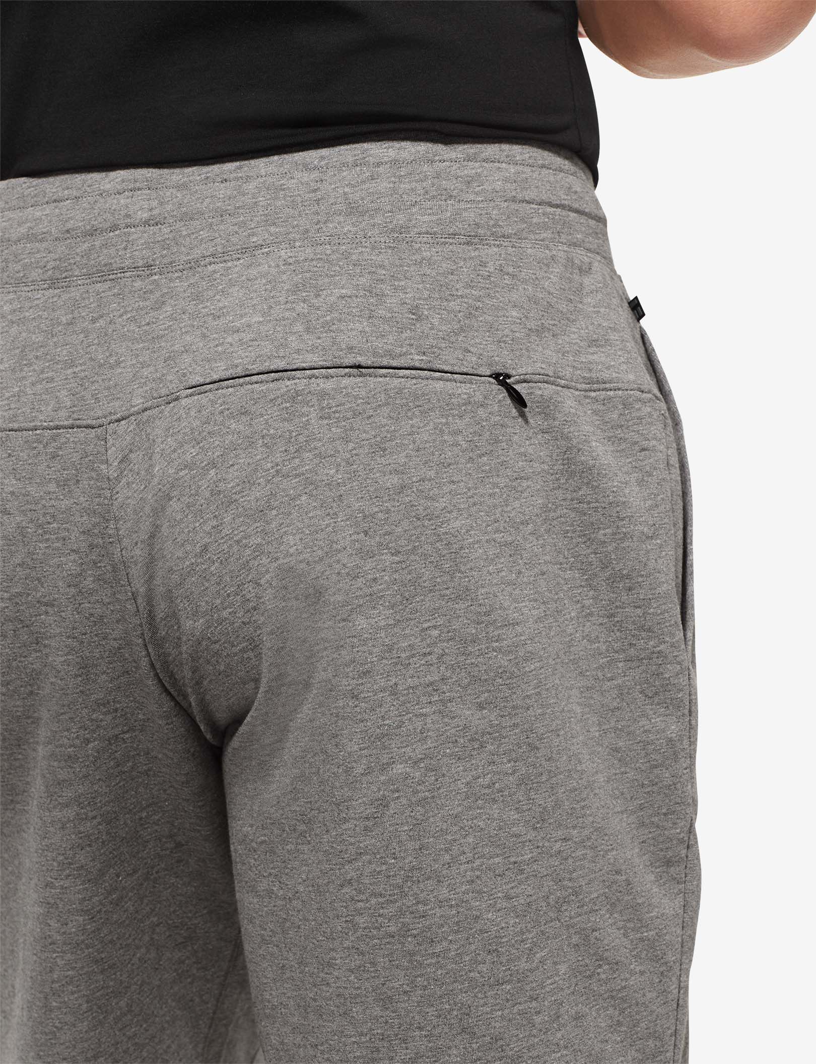 Luxe French Terry Short::Medium Heather Grey