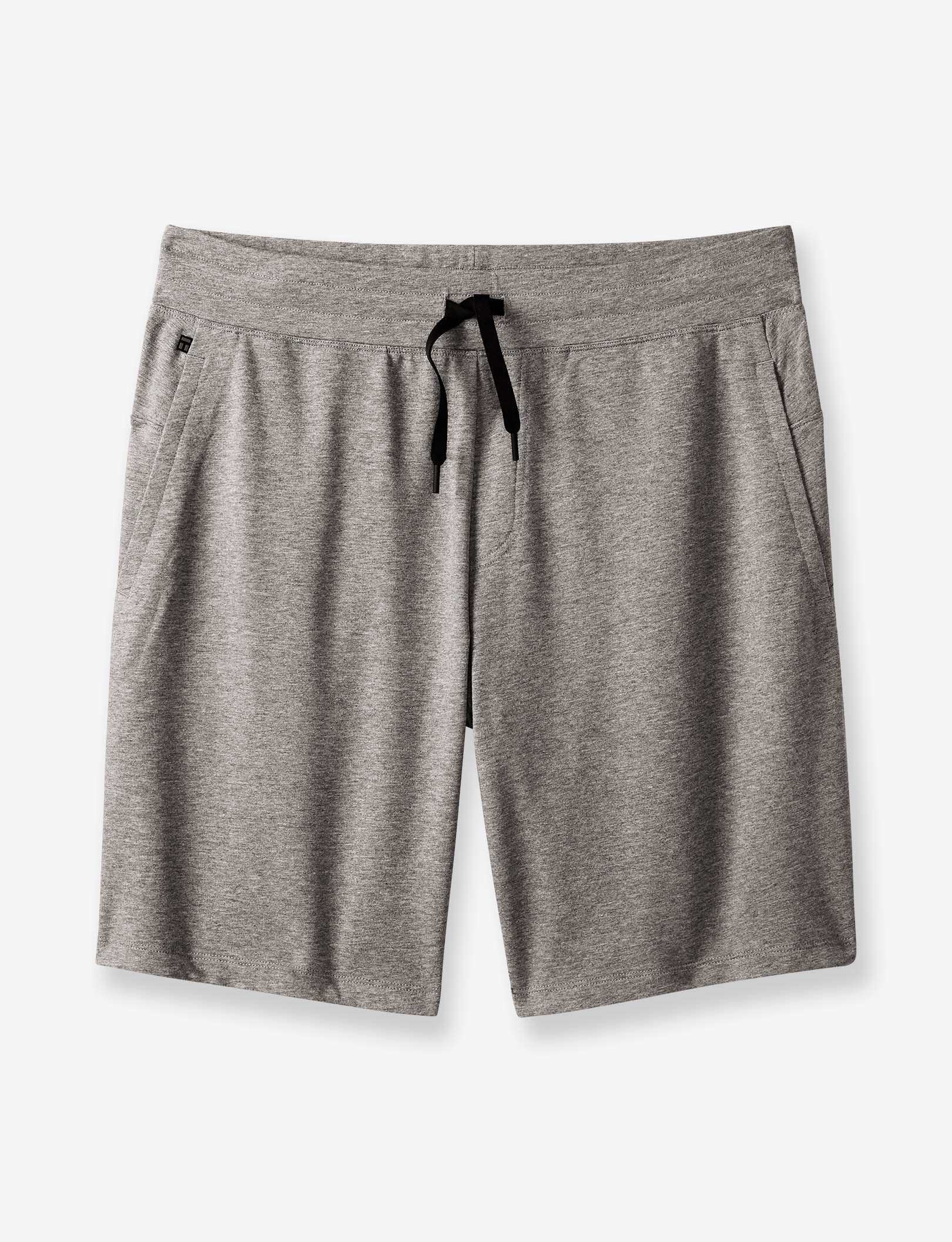 Luxe French Terry Short::Medium Heather Grey