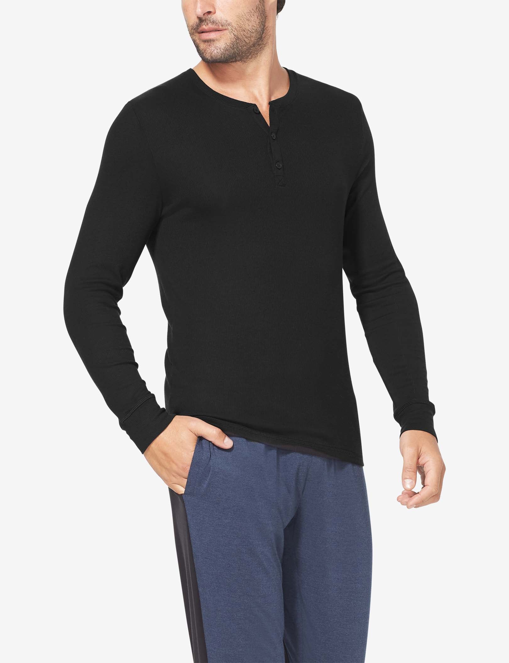 Lounge Henley::Black