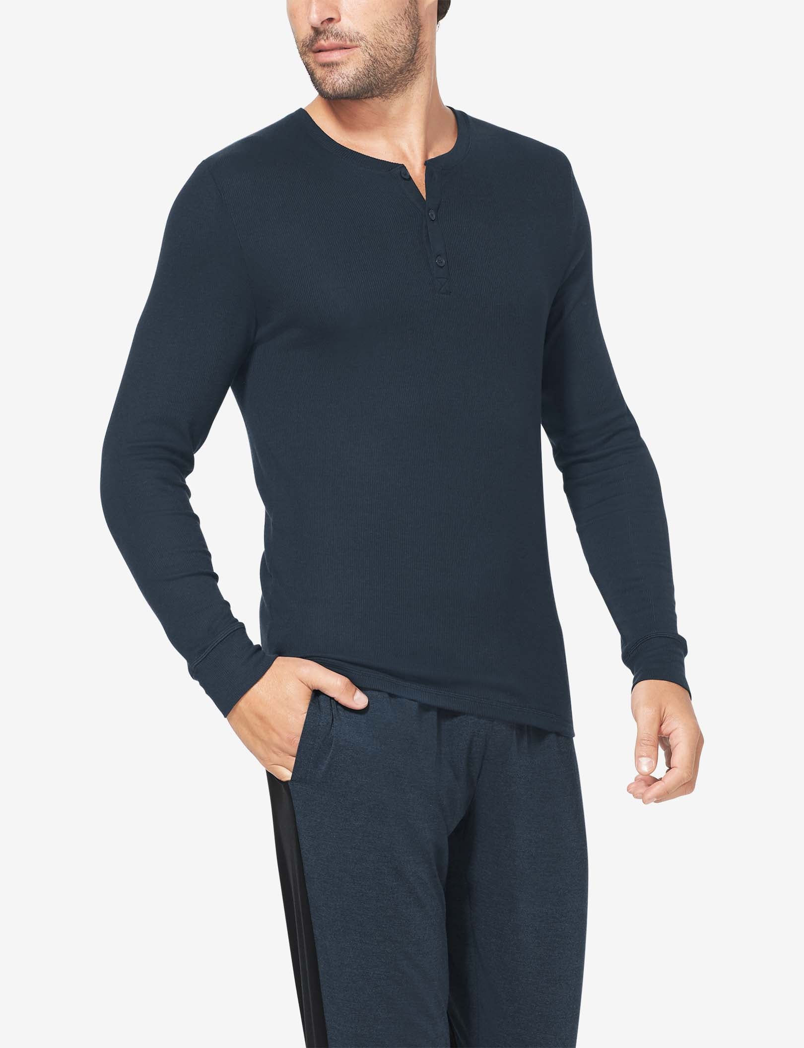 Lounge Henley::Dress Blues