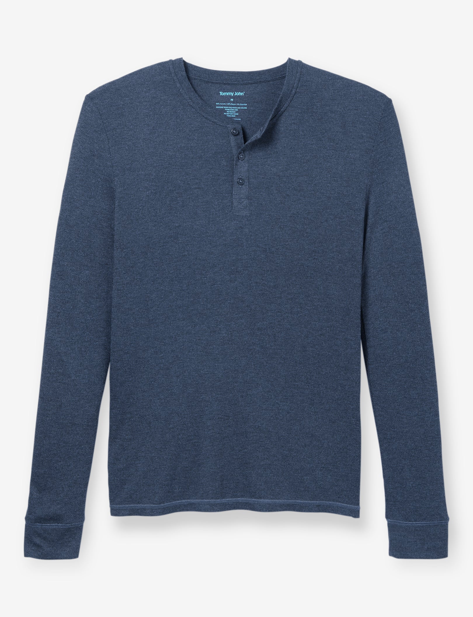 Lounge Henley::Dress Blues Heather