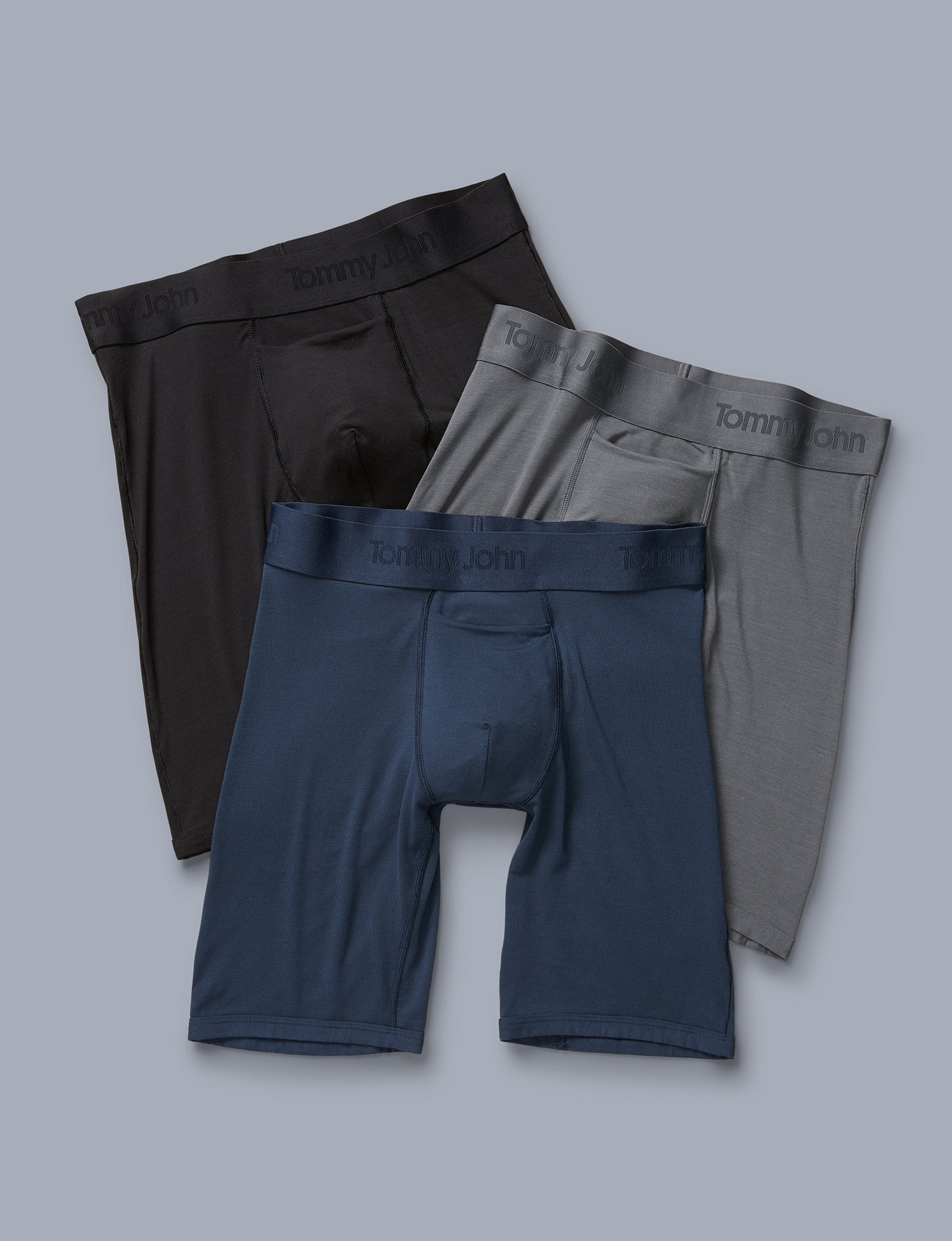Second Skin Boxer Brief 8" (3-Pack)