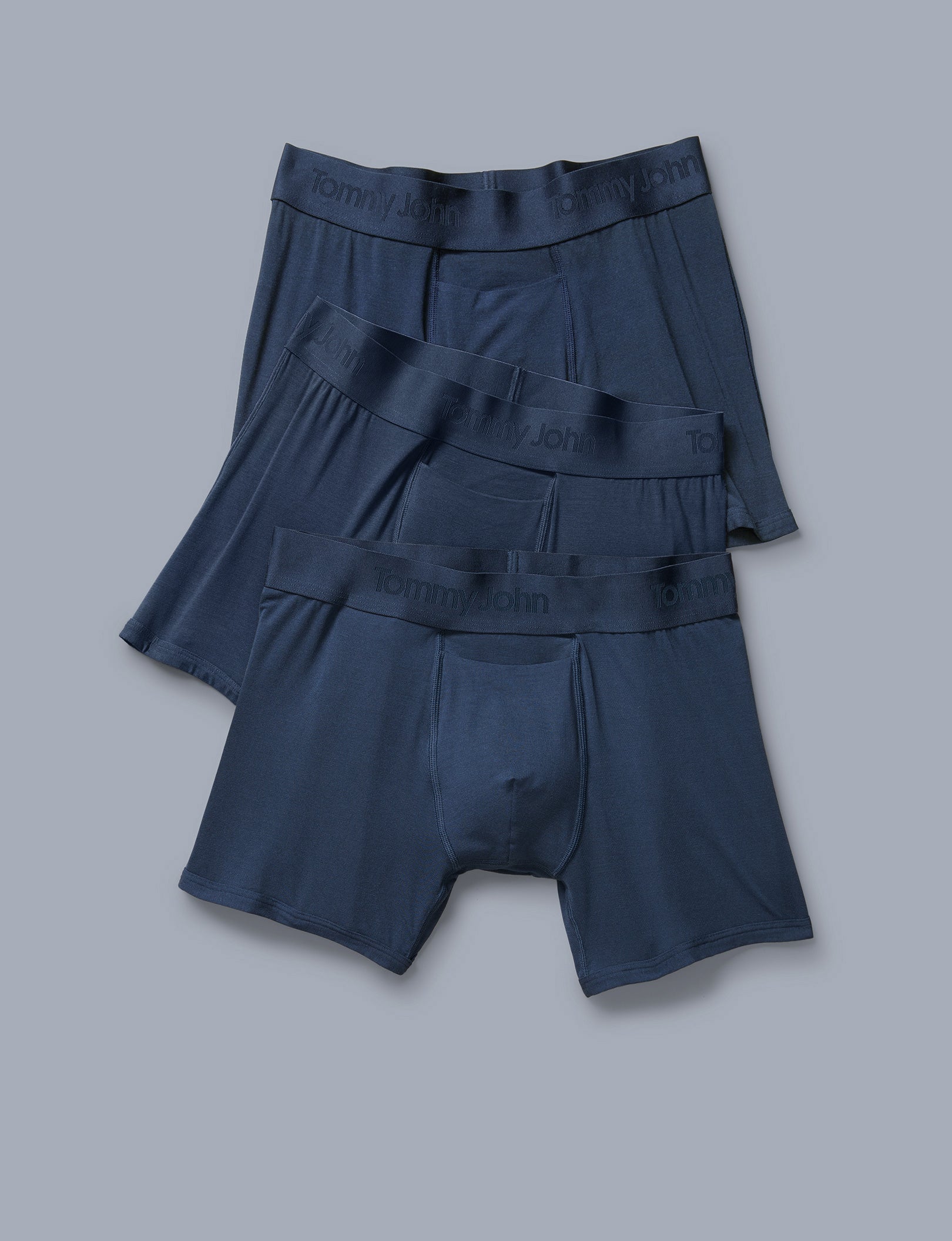 Second Skin Trunk 4" (3 Pack)::Dress Blues