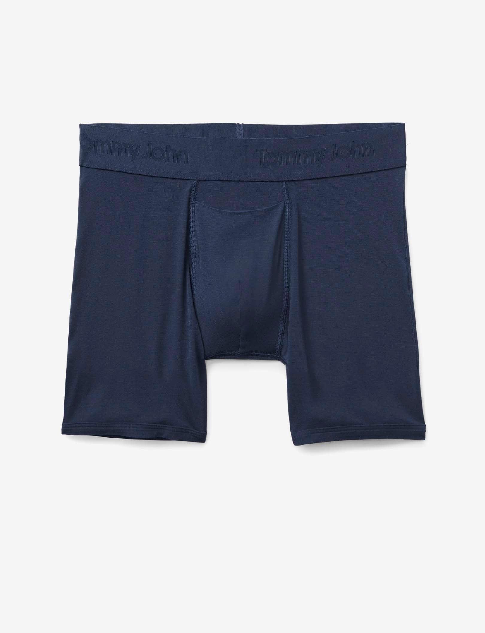 Second Skin Mid-Length Boxer Brief 6" (3-Pack)