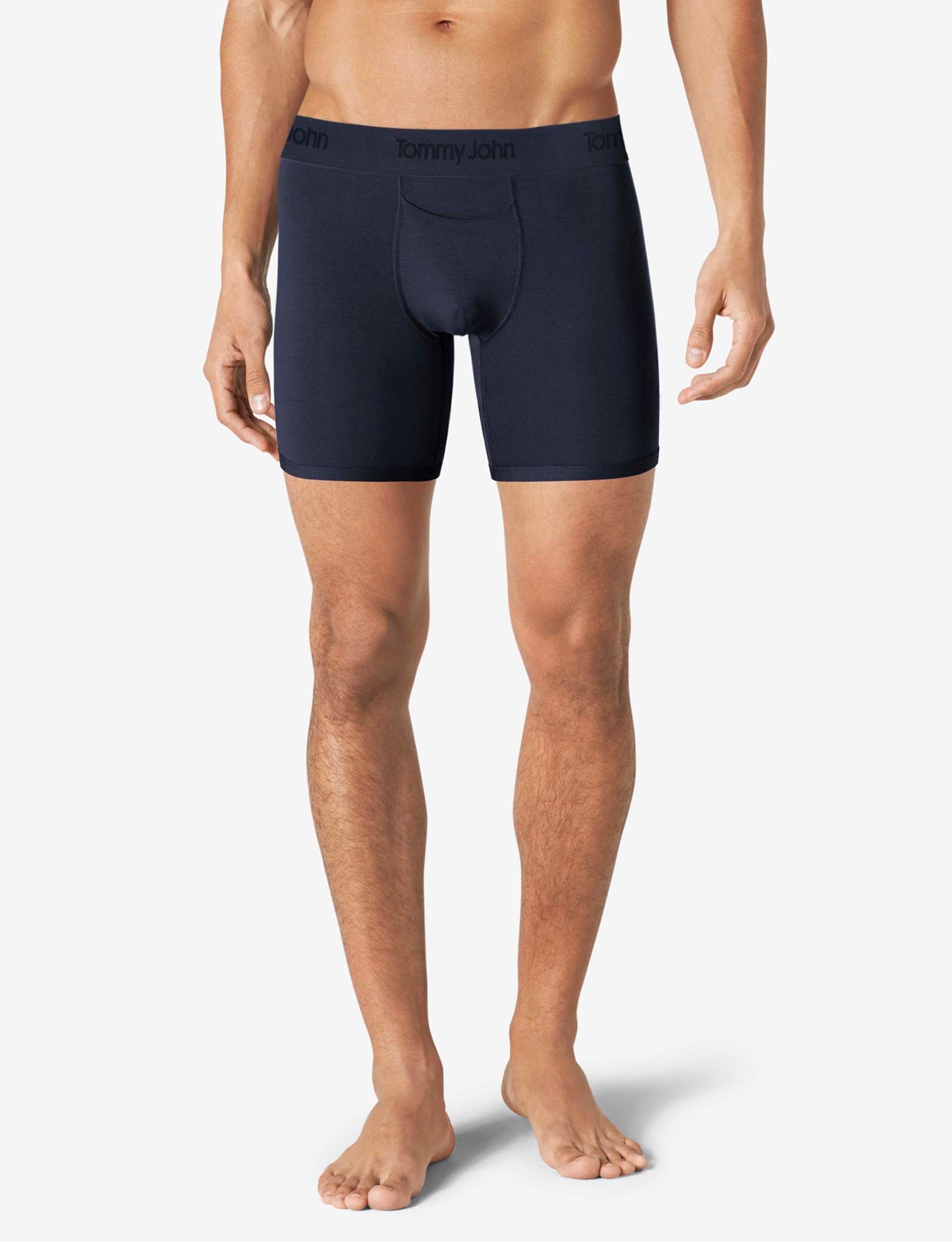 Second Skin Mid-Length Boxer Brief 6" (3-Pack)