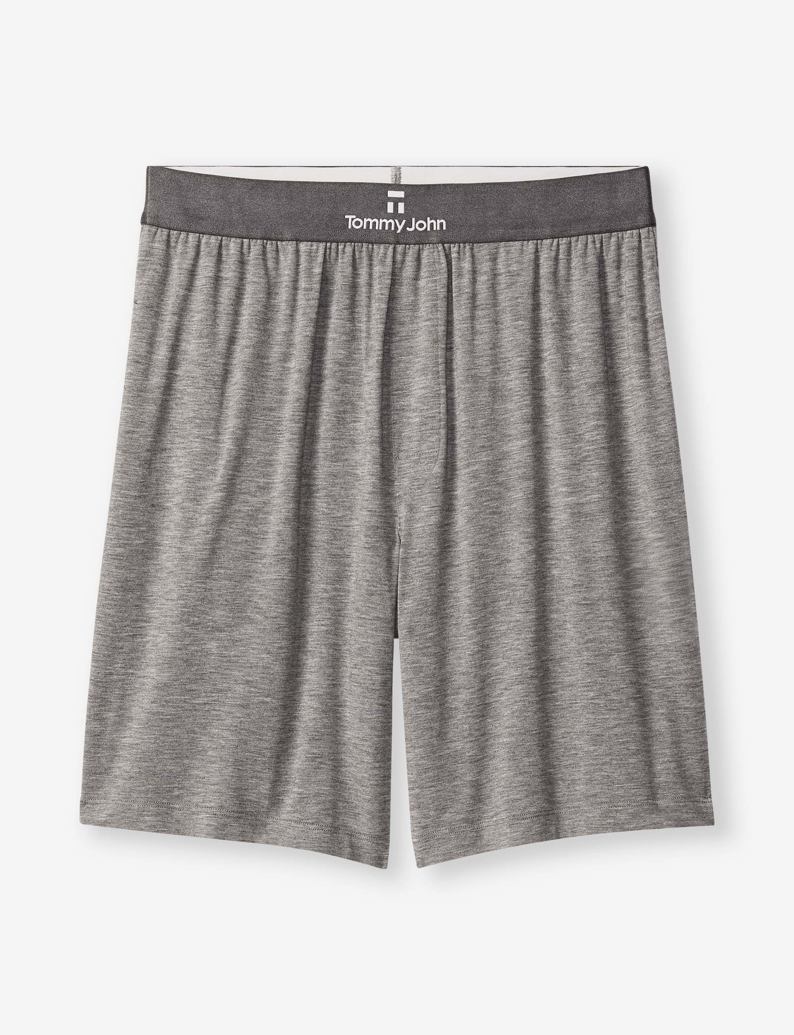 Second Skin Sleep Short::Medium Heather Grey