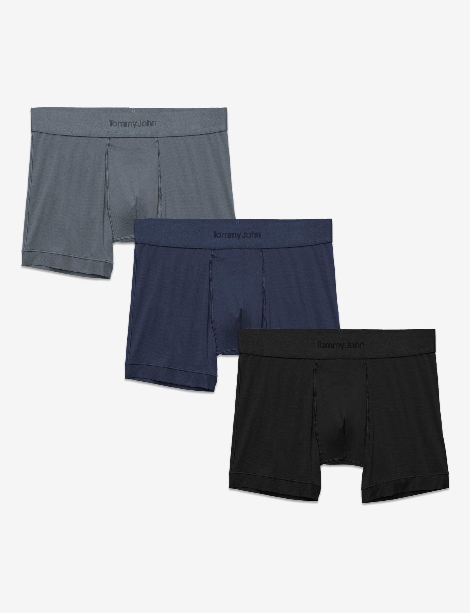Air Trunk 4" (3-Pack)::Dress Blues/Turbulence/Black