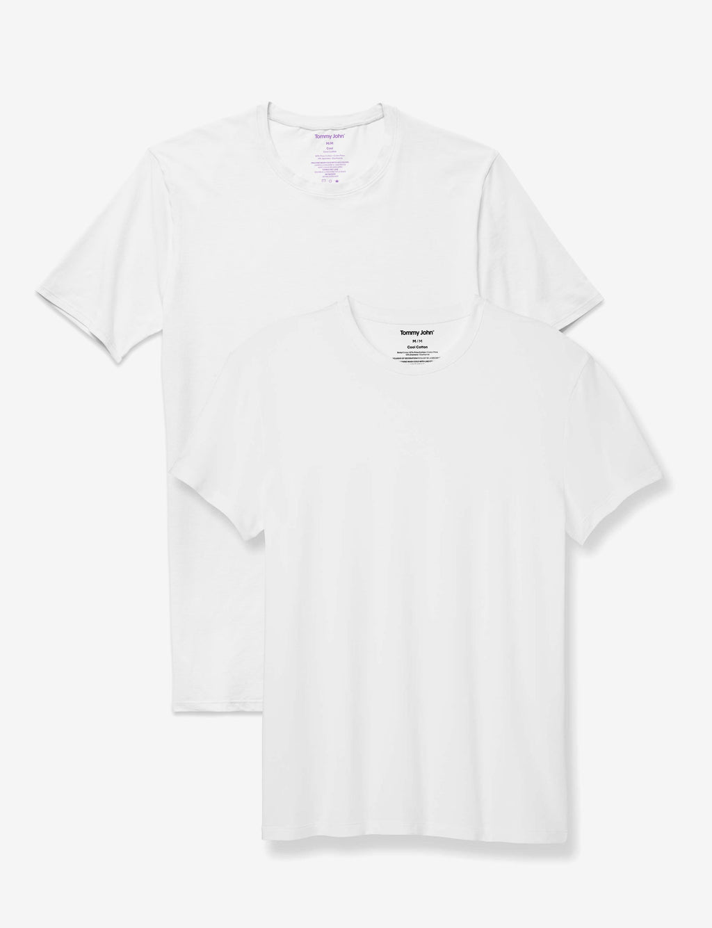 Cool Cotton Crew Neck Undershirt Starter Pack::White
