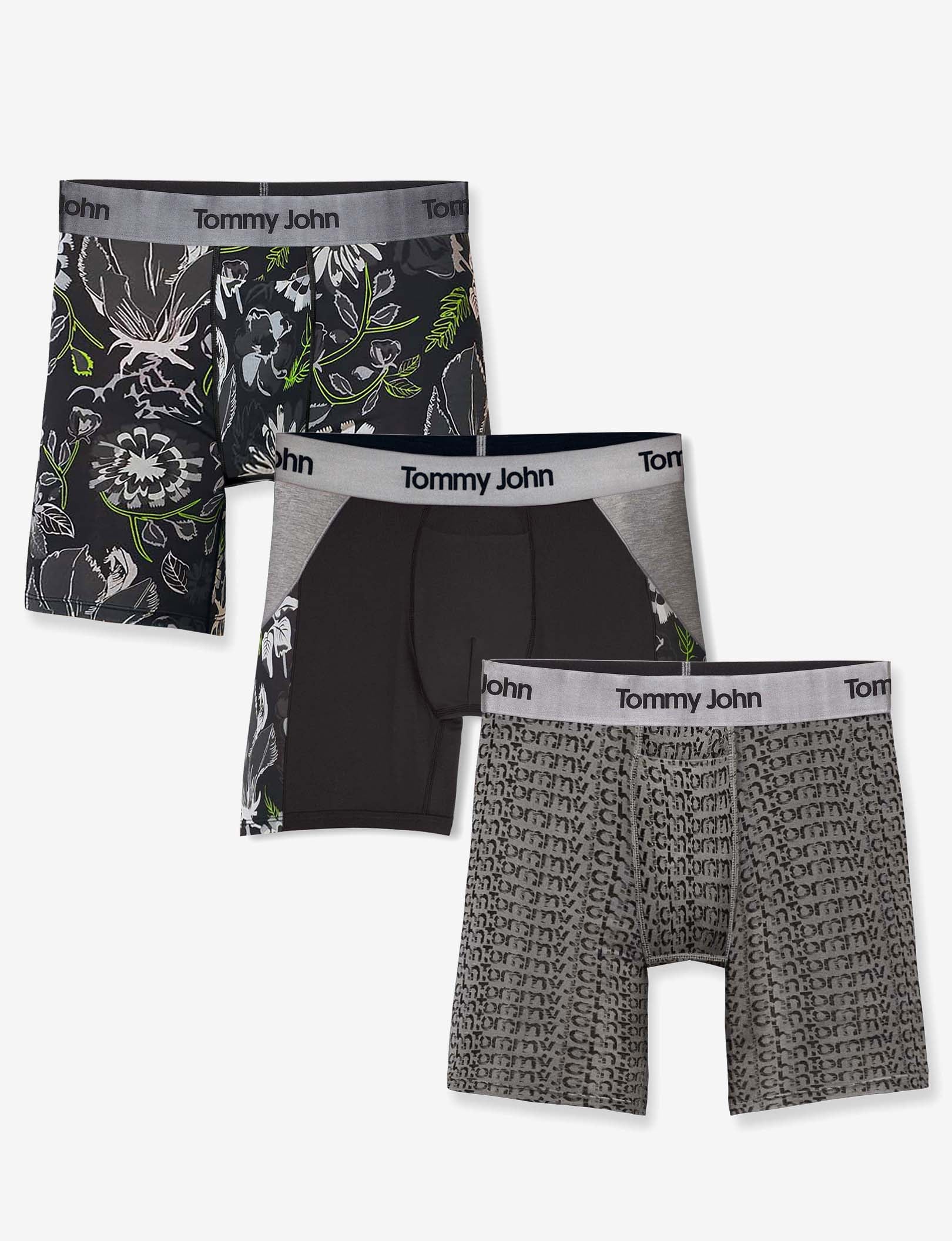 Second Skin Mid-Length Boxer Brief 6" (3-Pack)