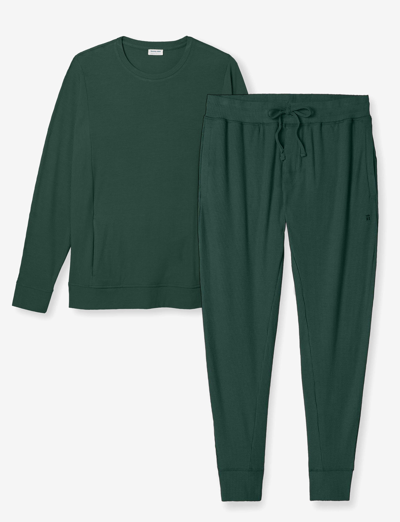 Zen Ribbed Sweatshirt & Jogger Set