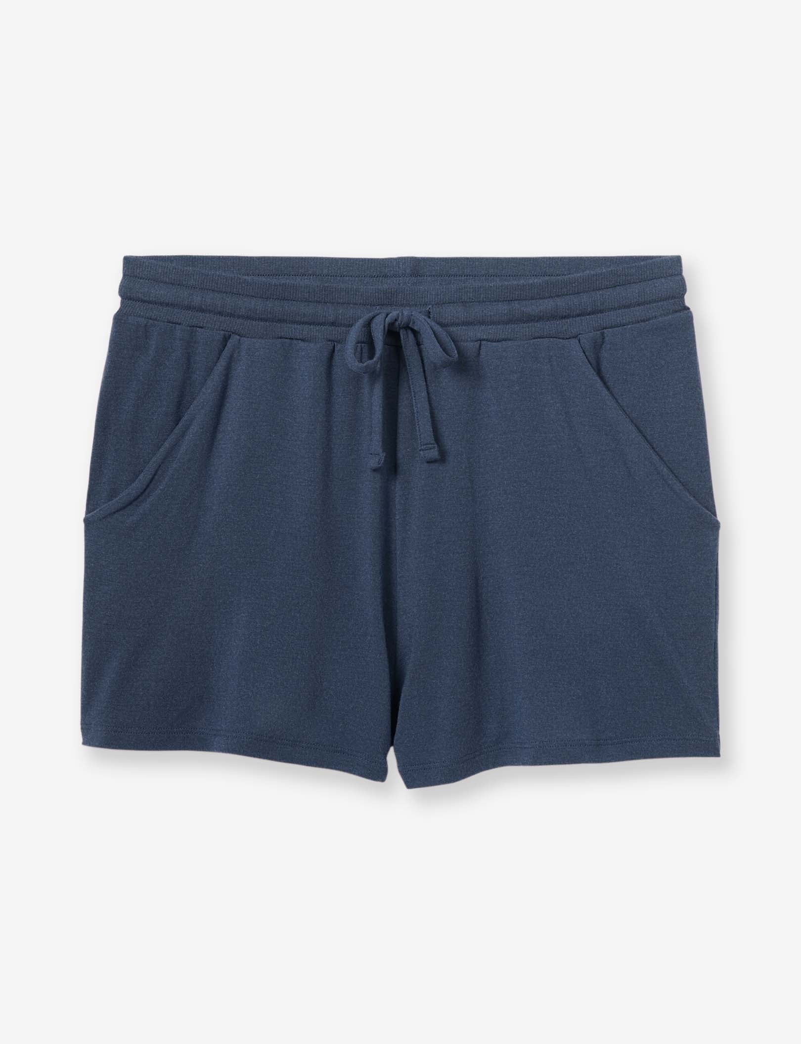 Women's Lounge Short::Dress Blues Heather