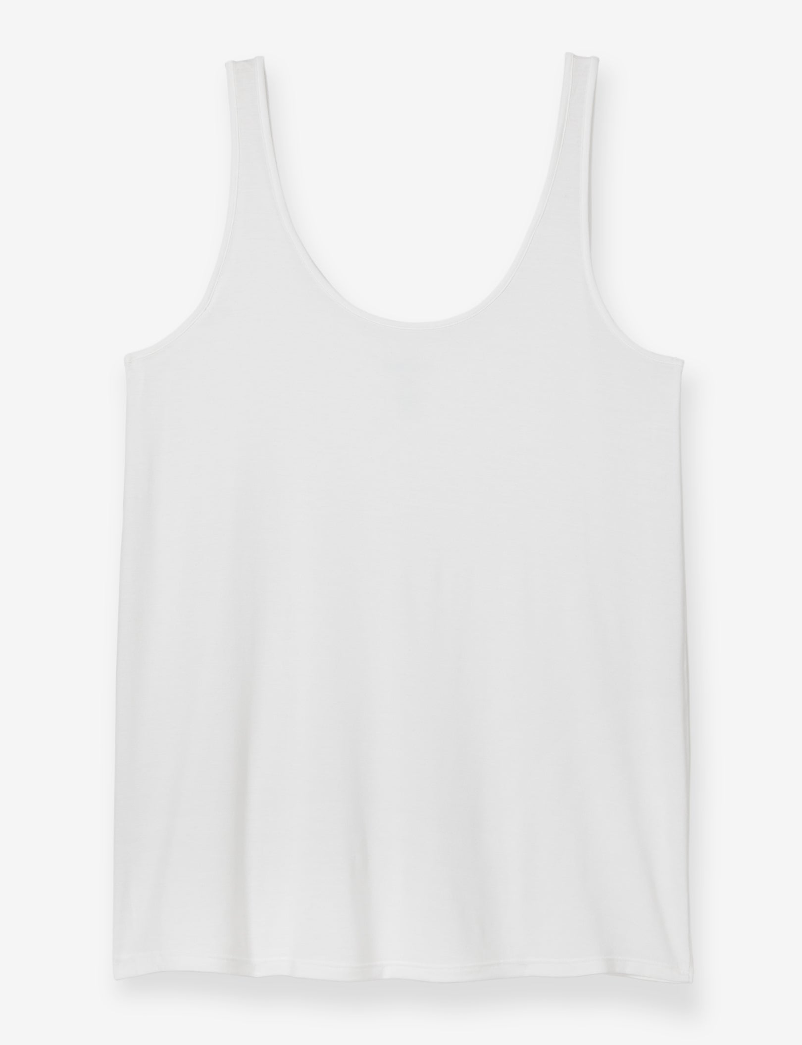 Women's Second Skin Sleep Tank & Short Set::White/Crystal Blue