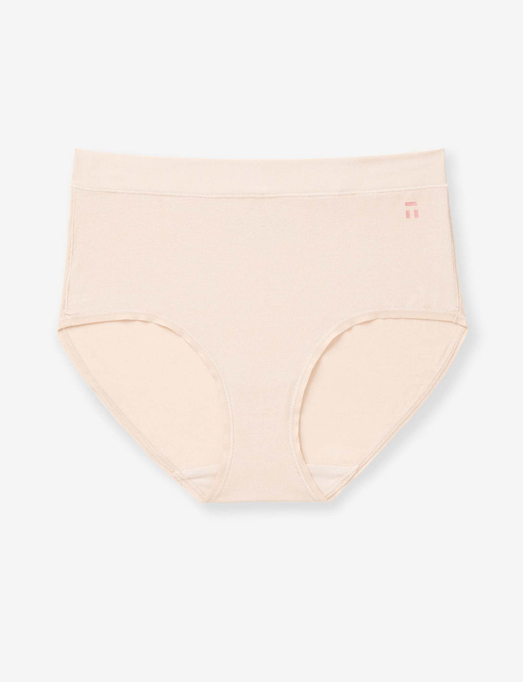 Women's Second Skin High Rise Brief::Soft Pink