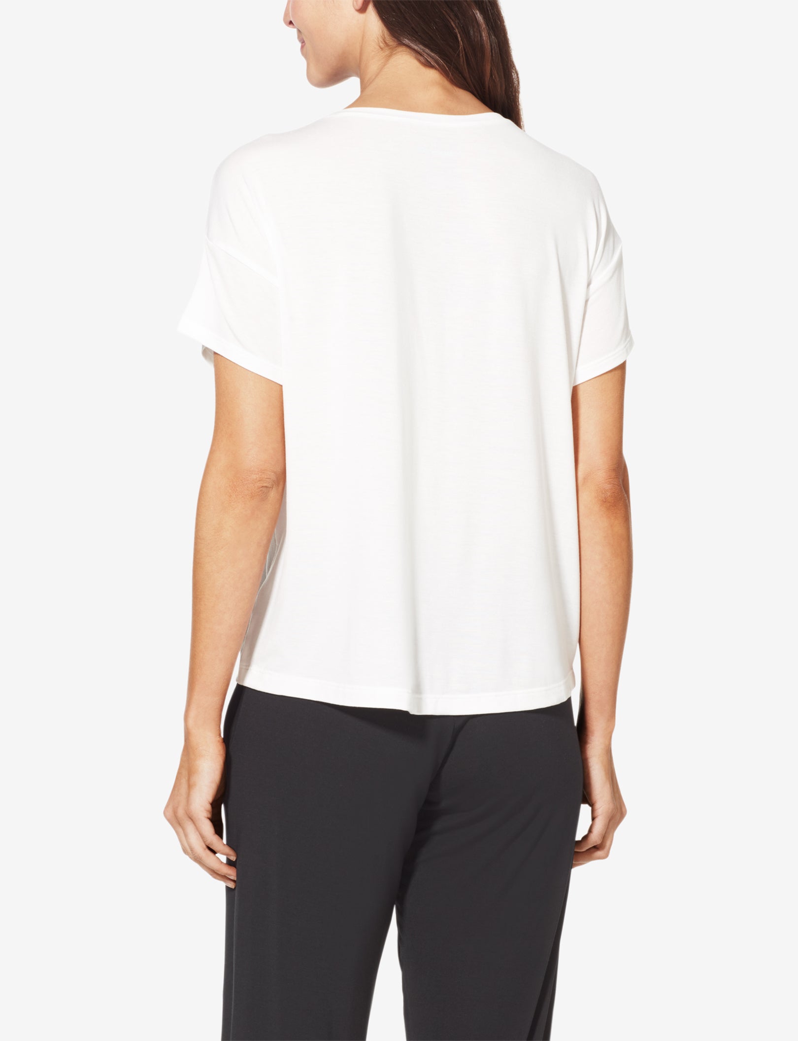 Women's Second Skin Sleep Tee::White