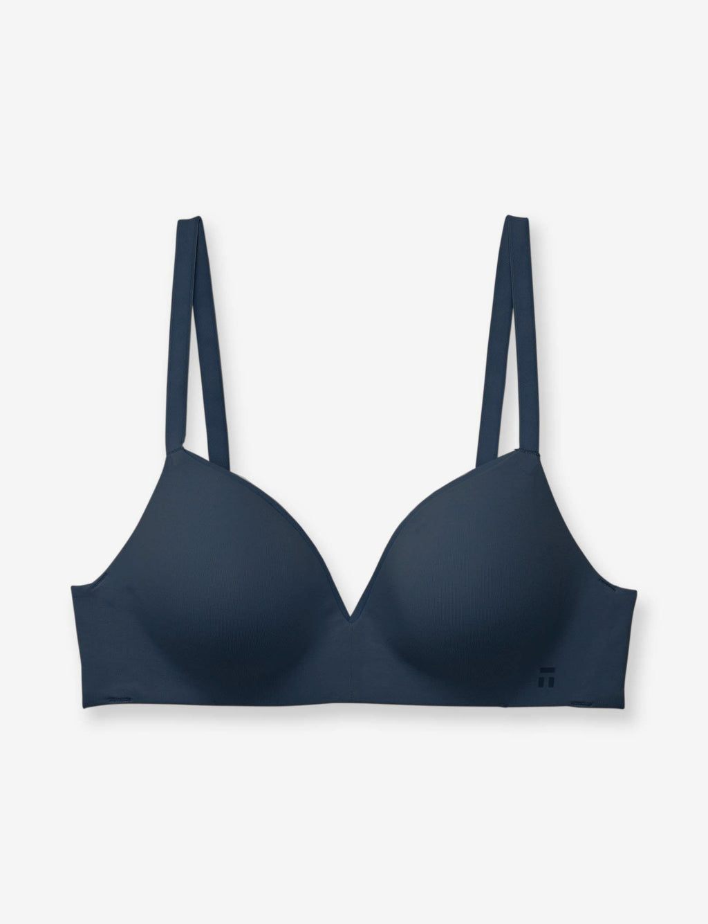 Cool Cotton Lightly Lined Wireless Bra::Navy