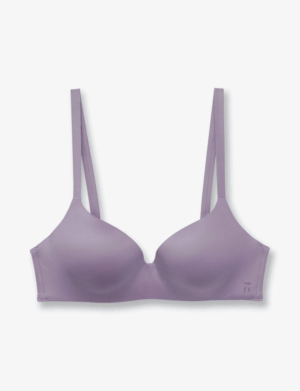 Second Skin Lightly Lined Demi Bra::Gray Ridge