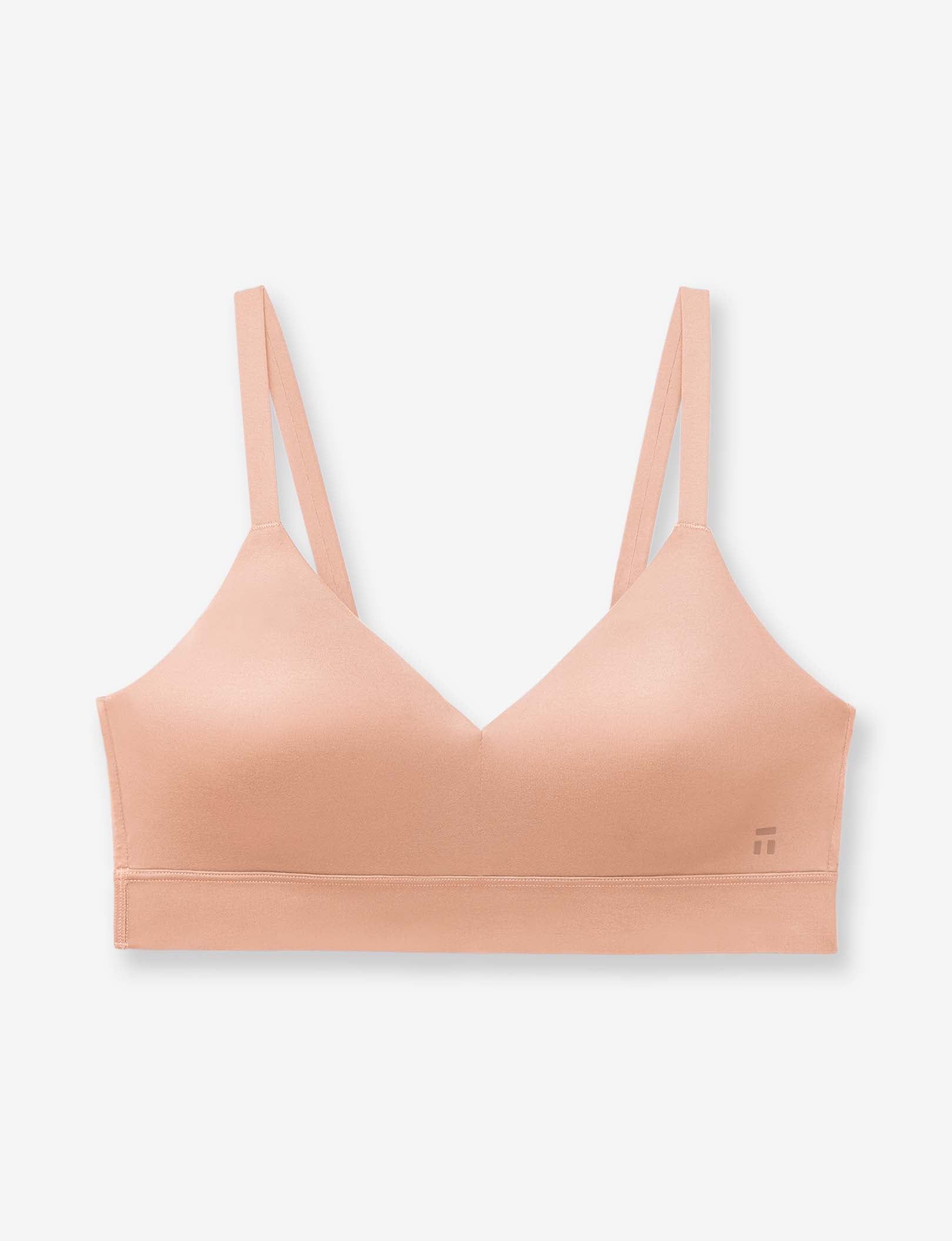 Second Skin Triangle Bralette::Maple Sugar