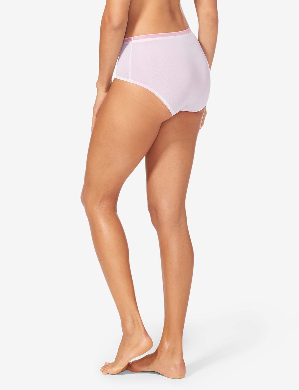 Women's Air High Rise Brief::Lavender Fog