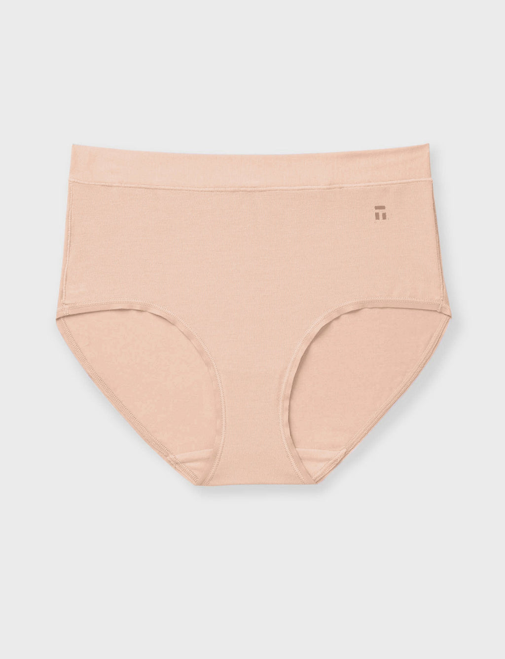 Women's Cool Cotton High Rise Brief::Maple Sugar