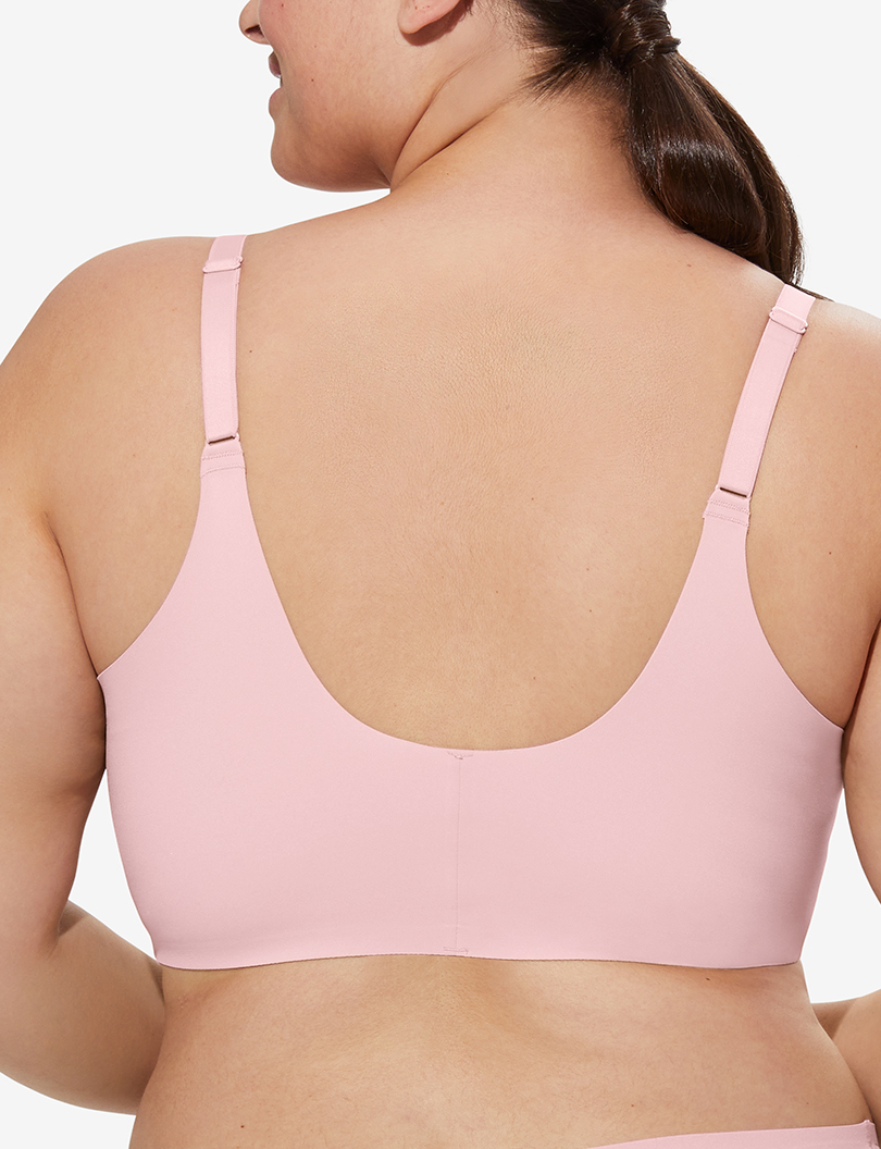 Women's Comfort Smoothing Scoop Bralette::Peachskin