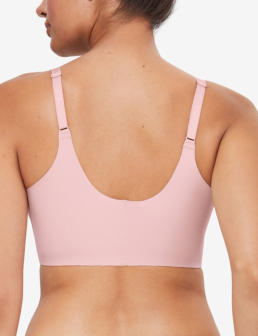 Women's Comfort Smoothing Scoop Bralette::Peachskin