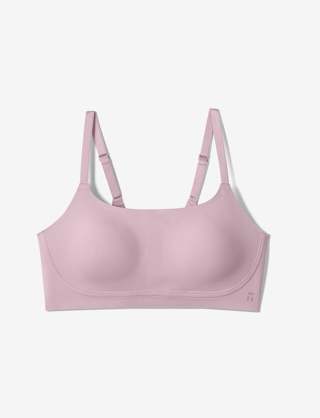 Women's Comfort Smoothing Scoop Bralette::Mauve Shadows