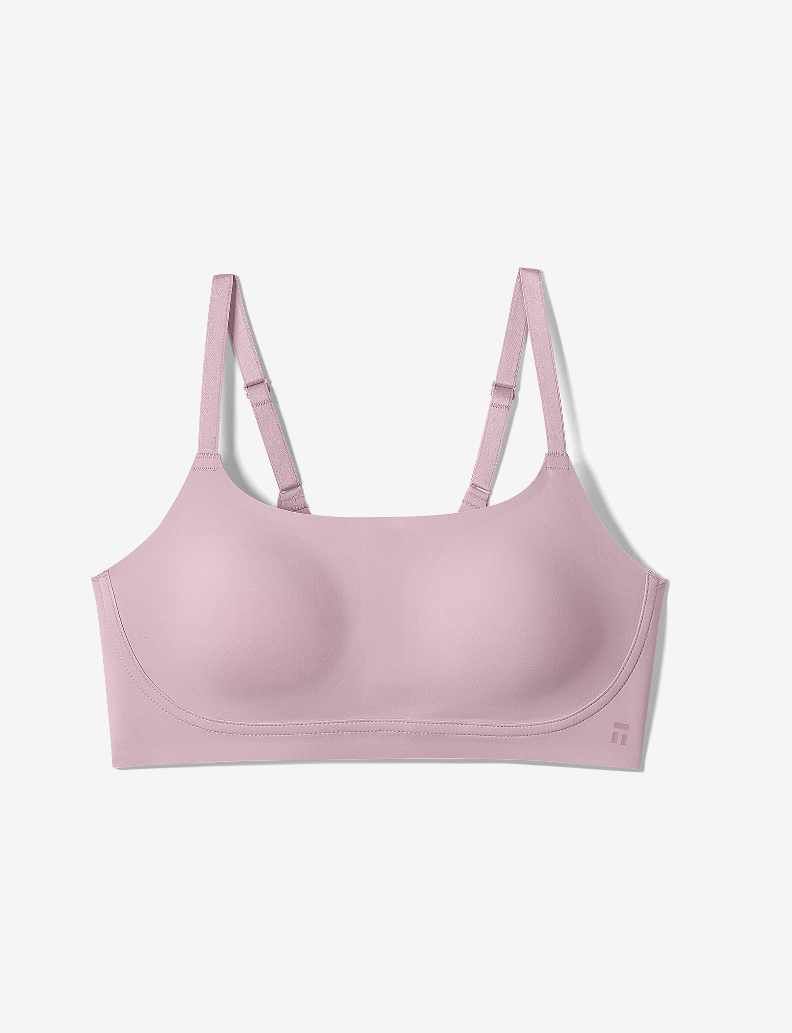 Women's Comfort Smoothing Scoop Bralette::Mauve Shadows