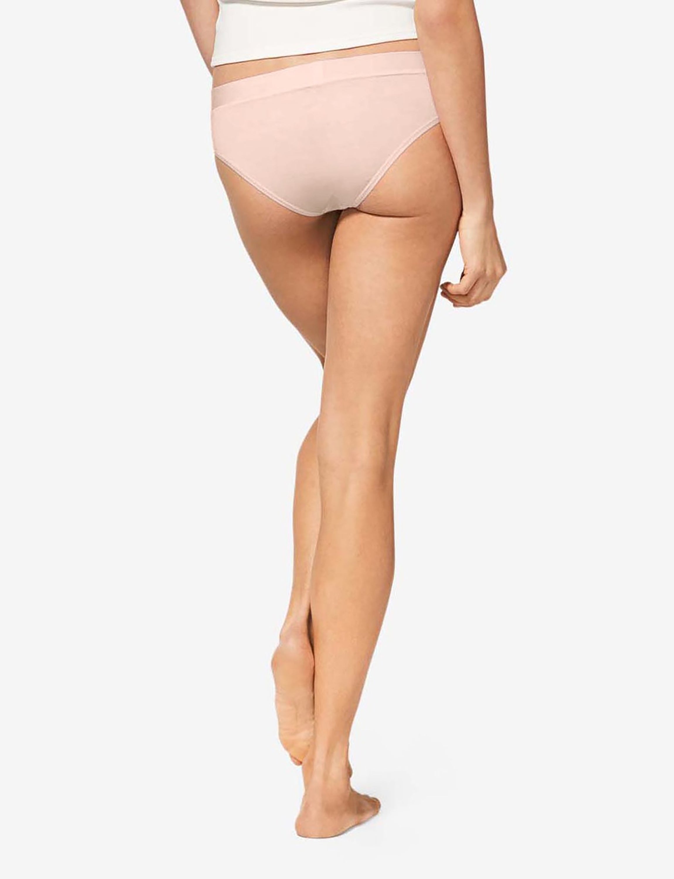 Women's Second Skin Cheeky::Soft Pink