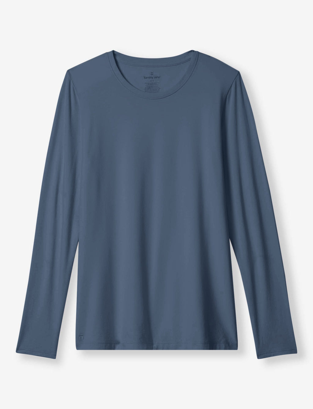 Women's Second Skin Long Sleeve Crew Neck Tee::Bering Sea
