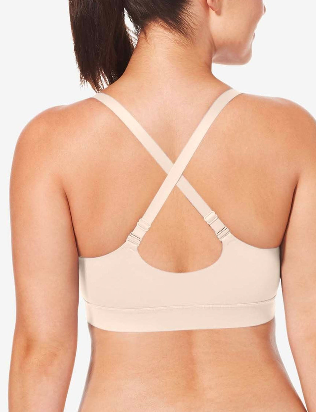 Second Skin Triangle Bralette::Soft Pink