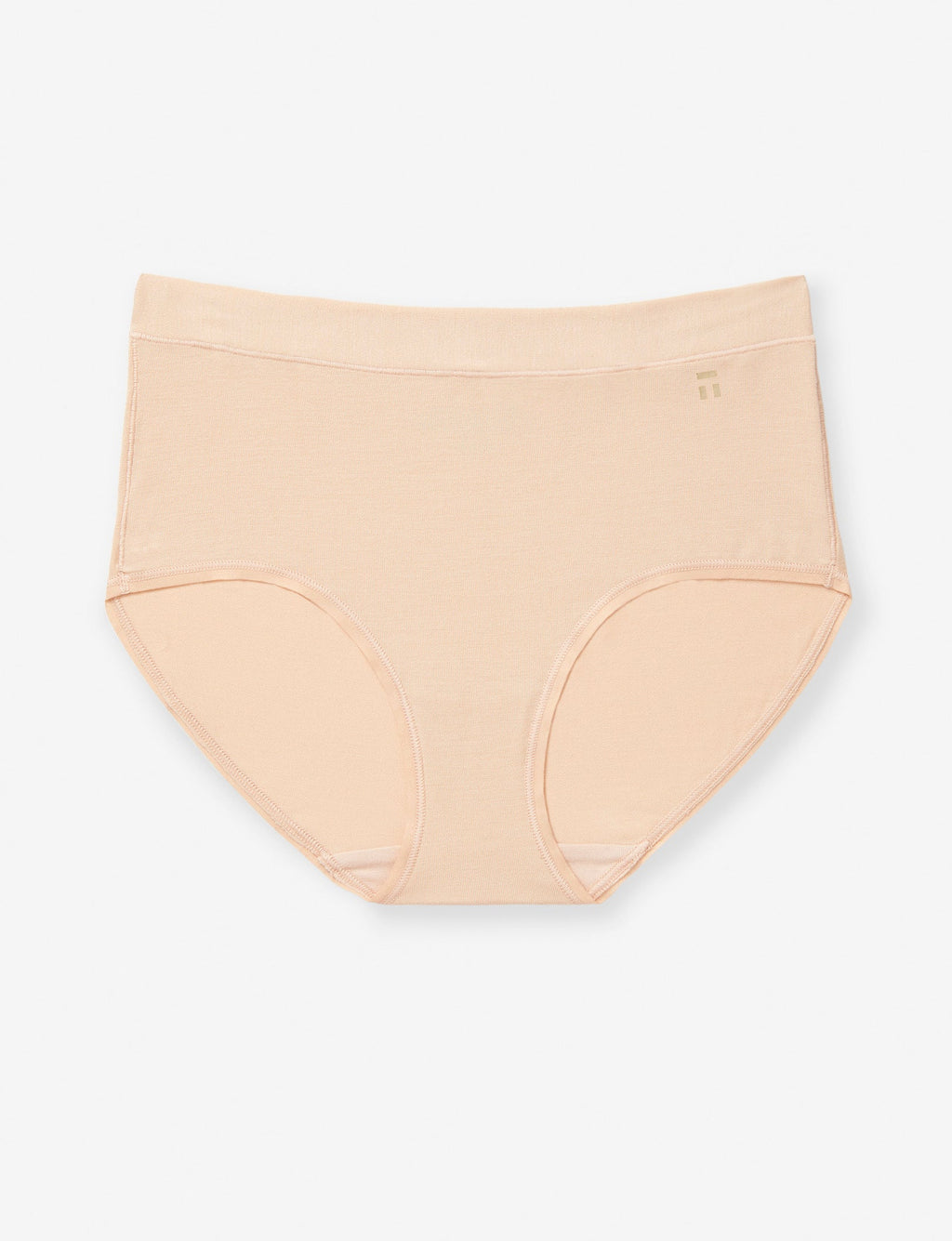 Second Skin Self Waistband High Rise Brief::Maple Sugar